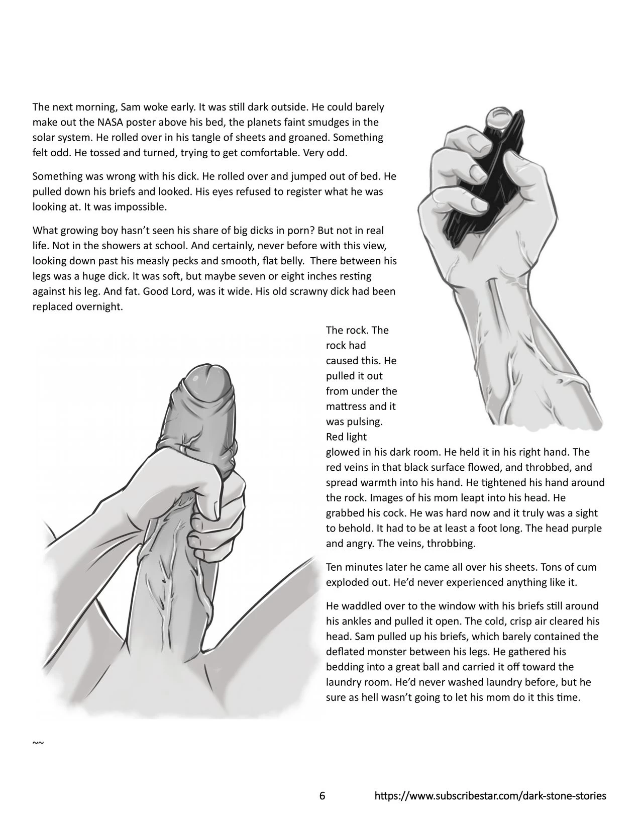 The Dark Stone porn comic picture 7