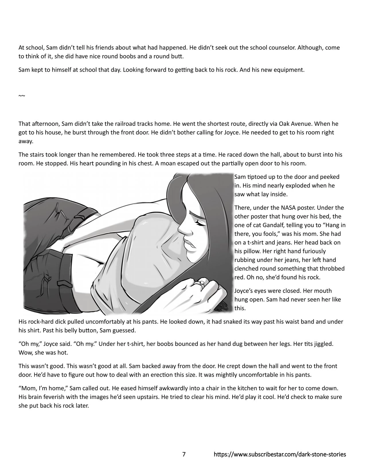 The Dark Stone porn comic picture 8