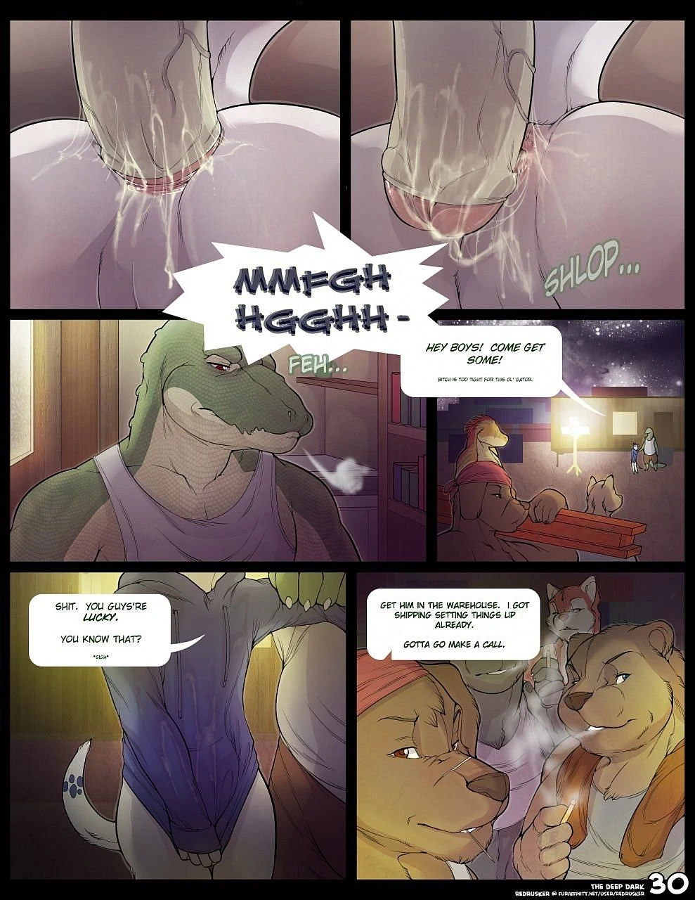 The Deep Dark porn comic picture 33