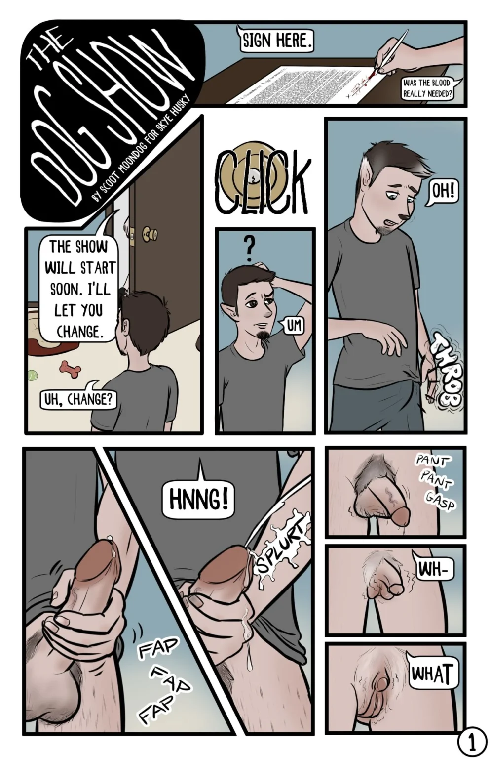 The Dog Show porn comic picture 1