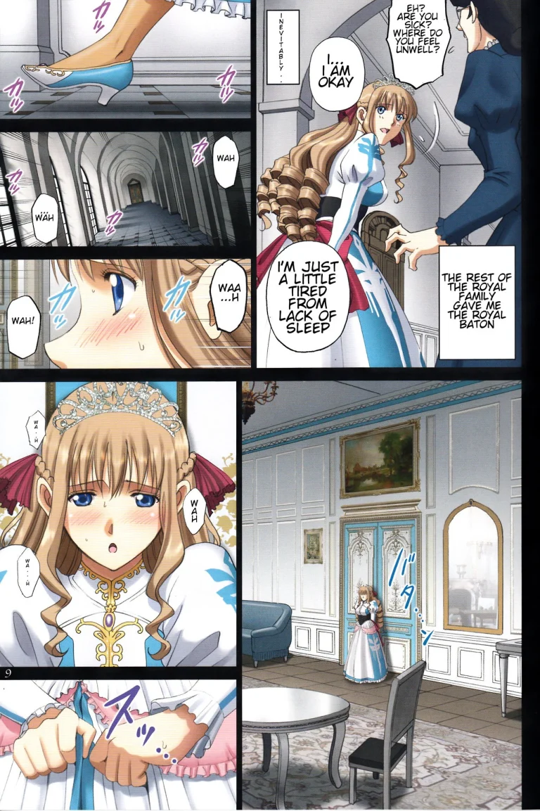 The Elegant Princess Wanted to be Seen -Yunaria Fon Vitoria- porn comic picture 8