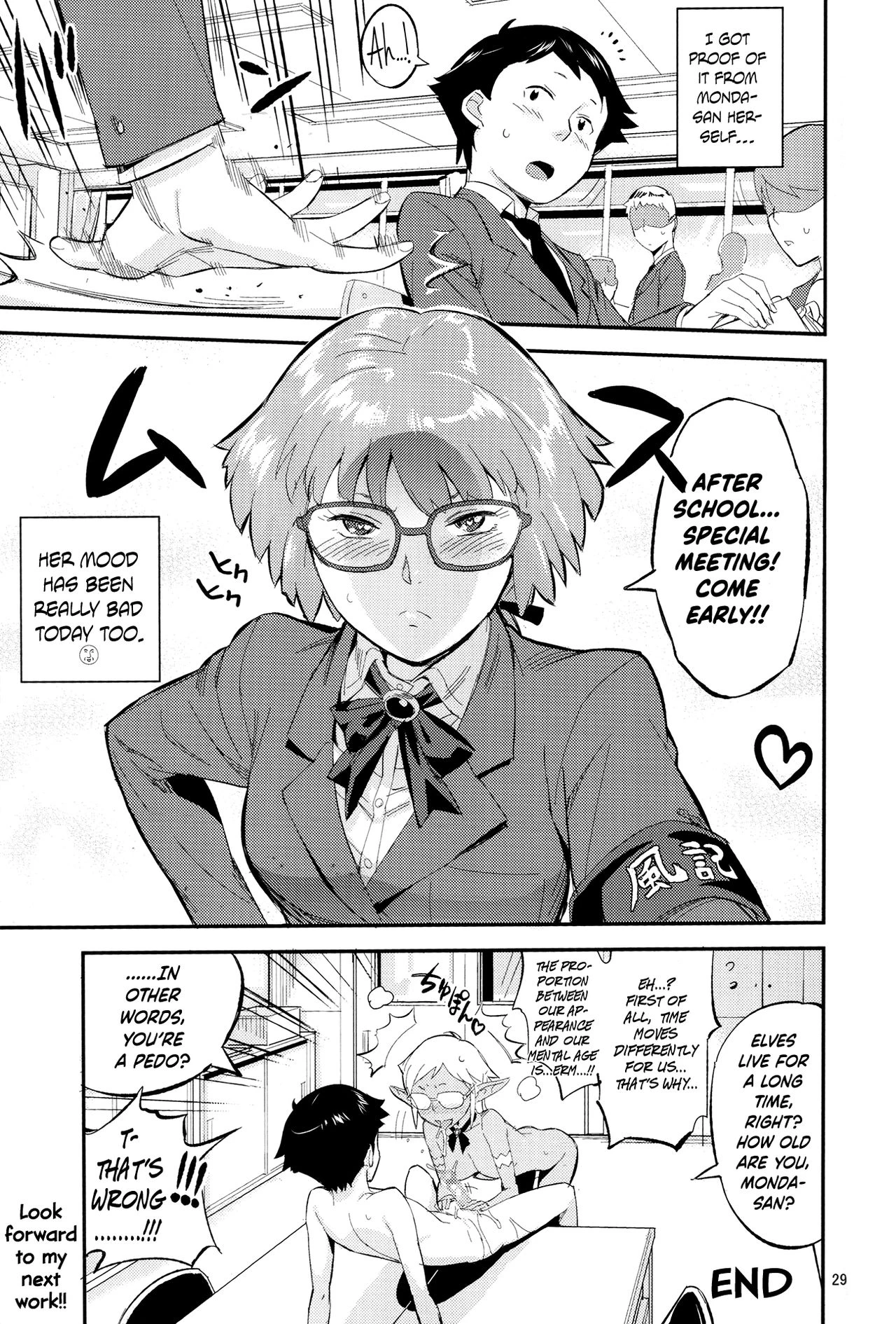 The Exemplary Student Council President!? porn comic picture 28