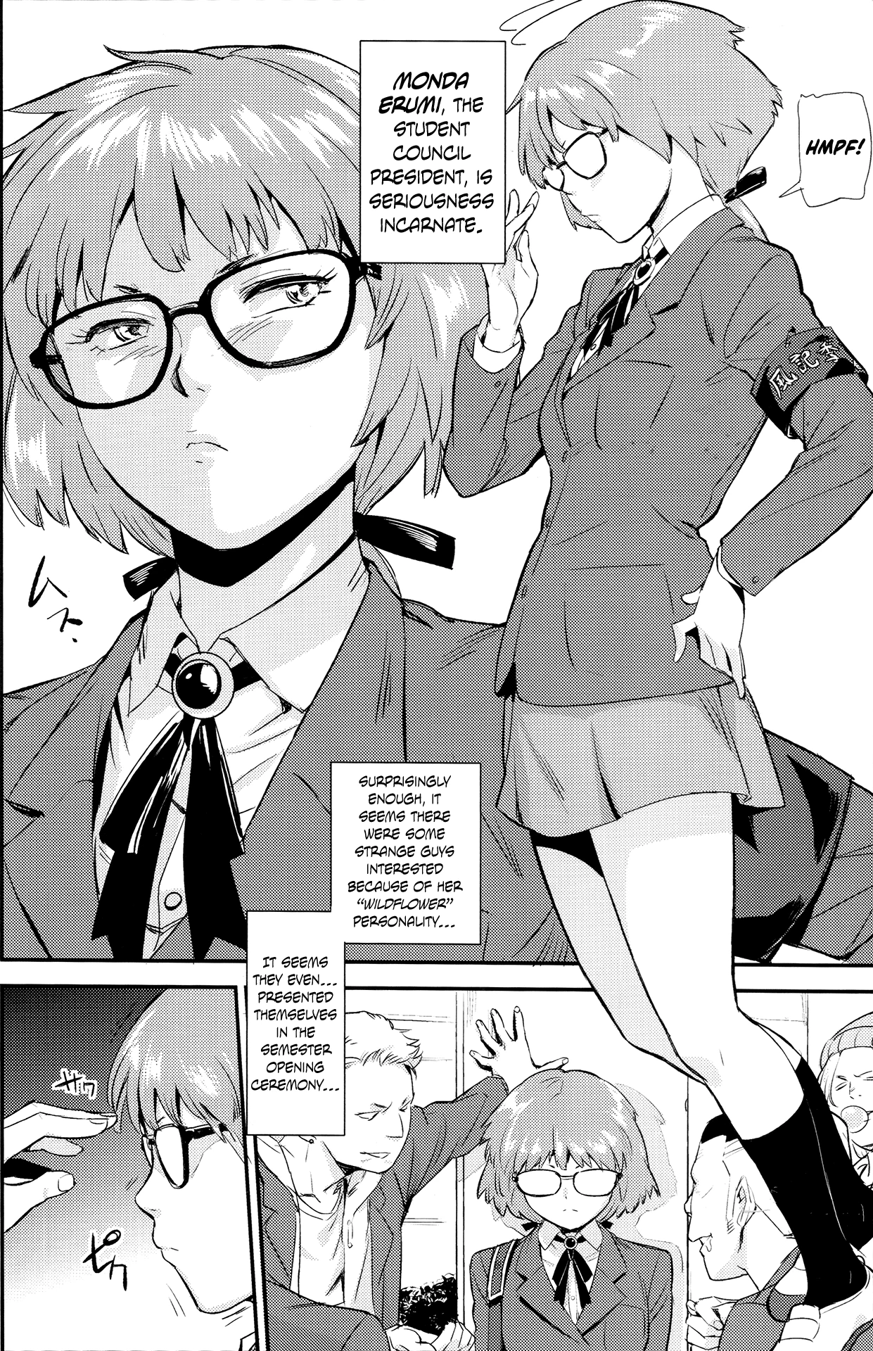 The Exemplary Student Council President!? porn comic picture 3