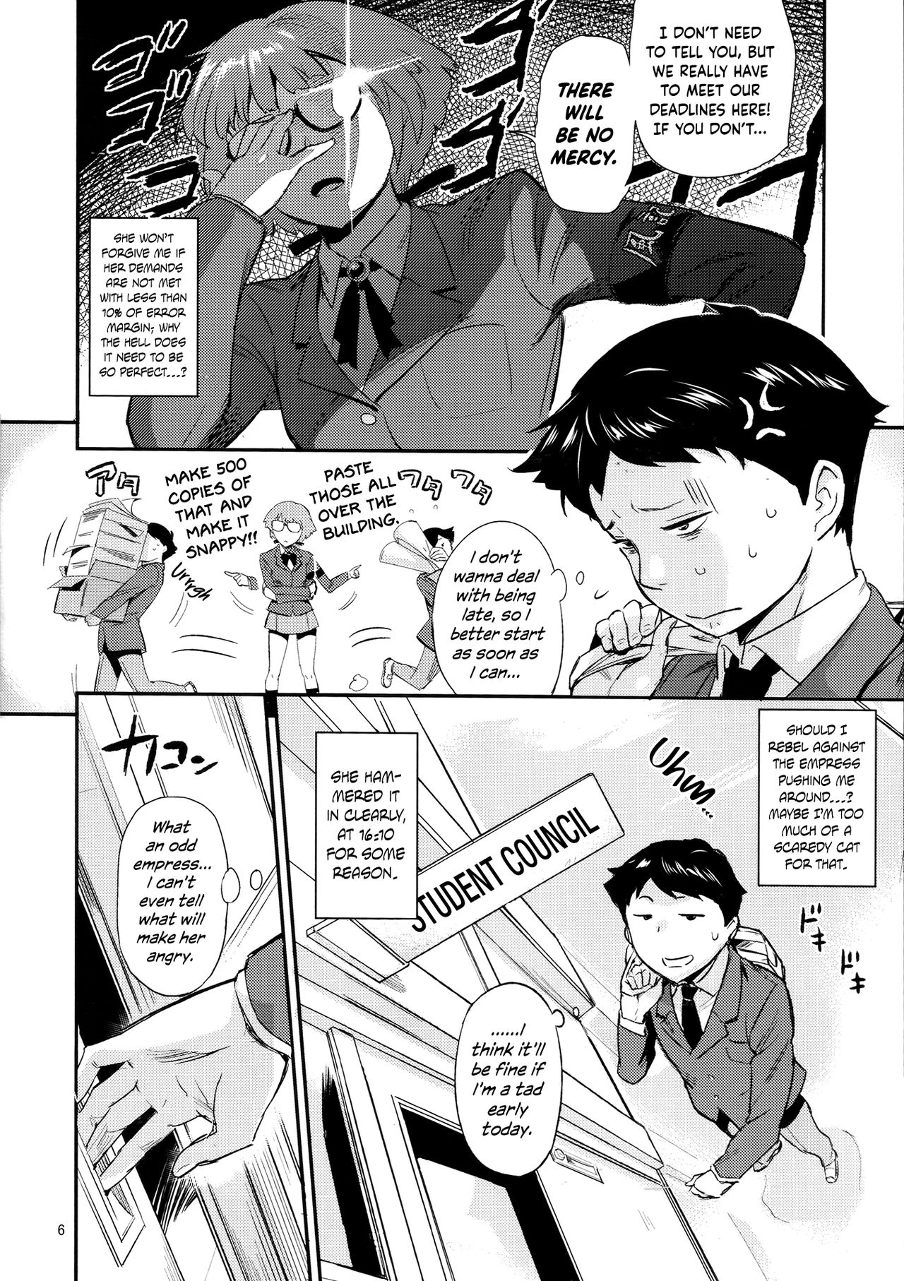 The Exemplary Student Council President!? porn comic picture 5