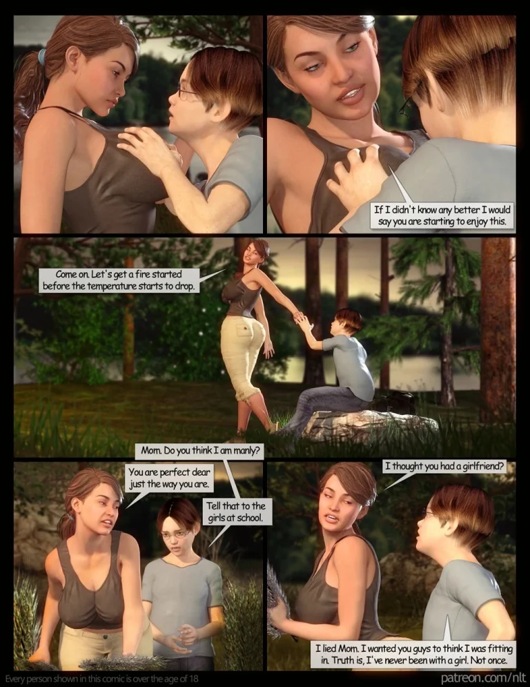The Family Hike porn comic picture 5