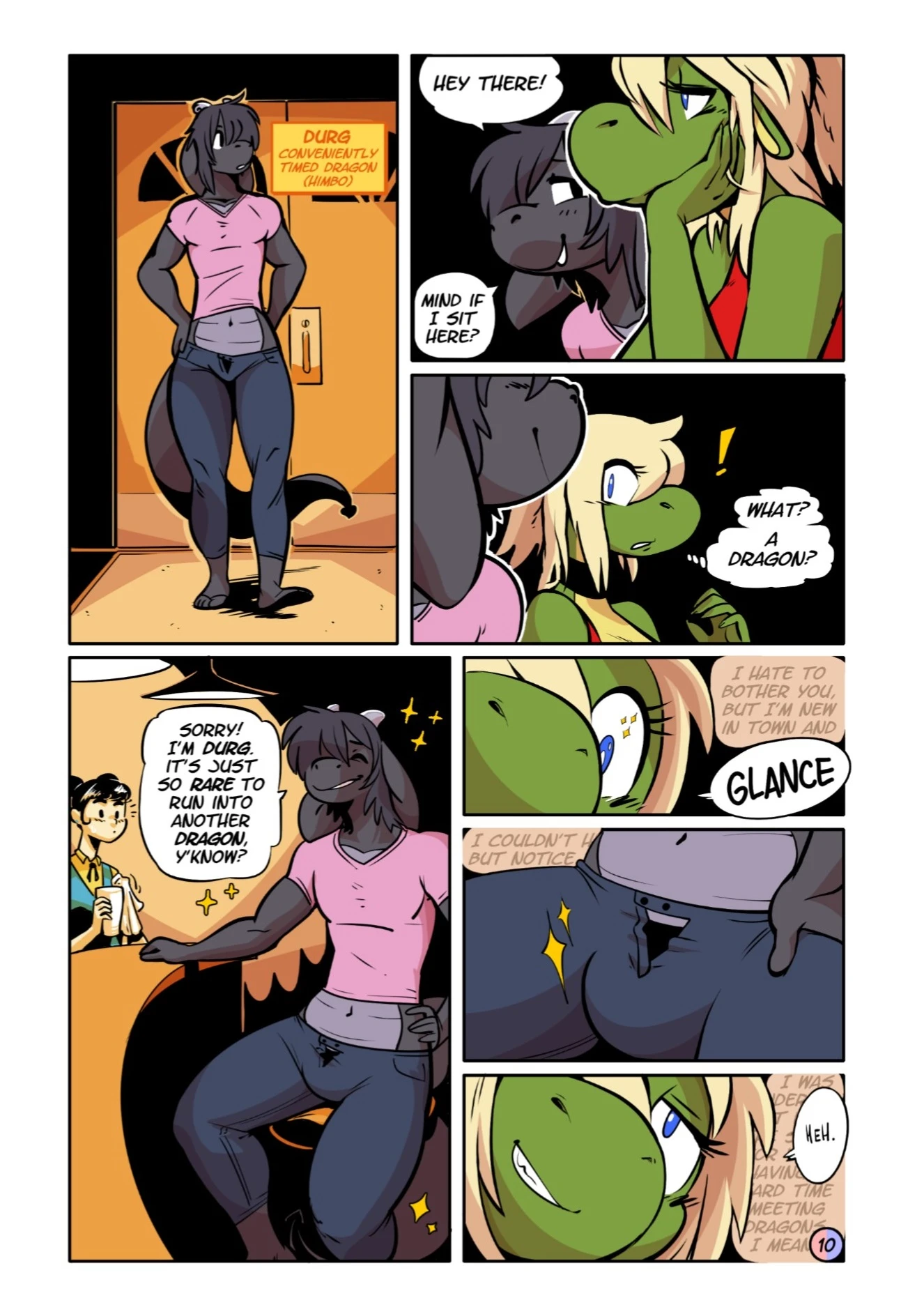 The Fastest Way to a Dragon's Heart porn comic picture 12