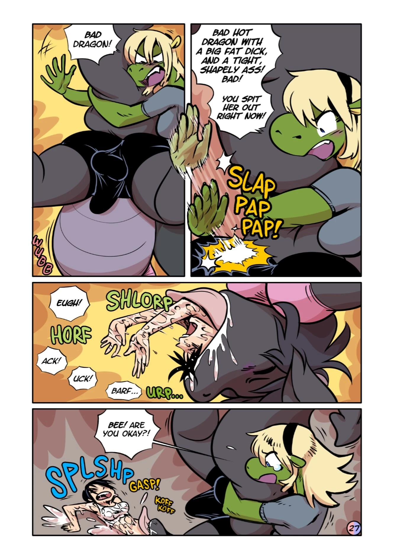 The Fastest Way to a Dragon's Heart porn comic picture 29