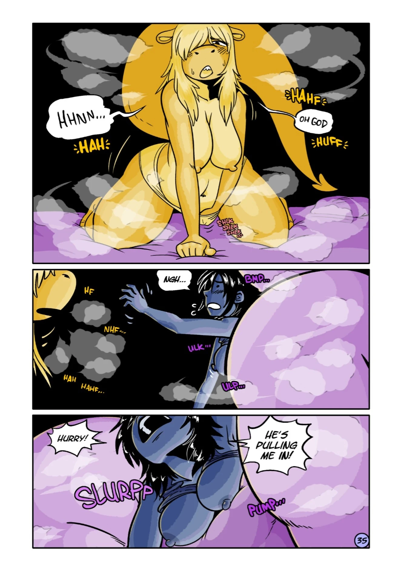The Fastest Way to a Dragon's Heart porn comic picture 37