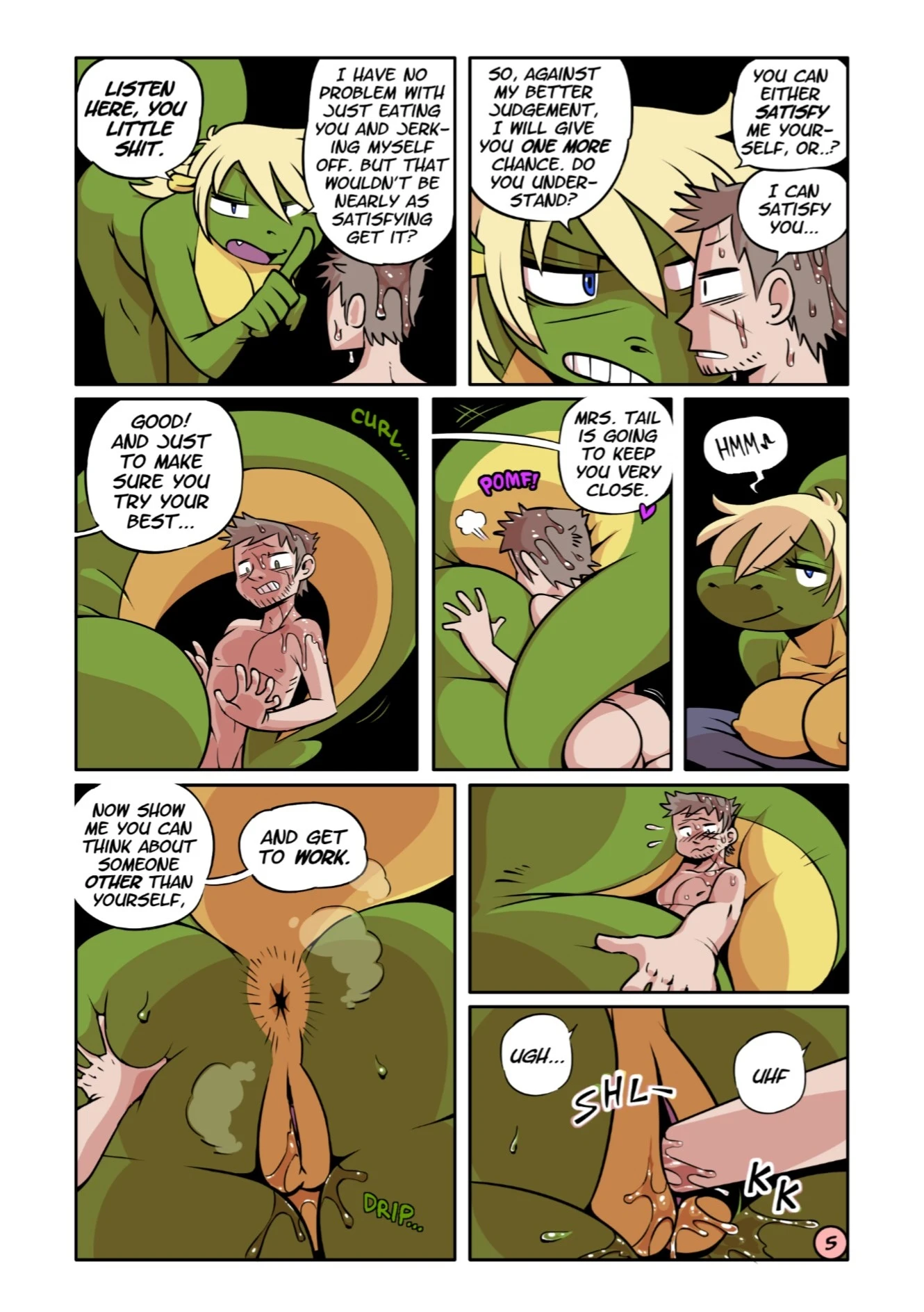 The Fastest Way to a Dragon's Heart porn comic picture 7