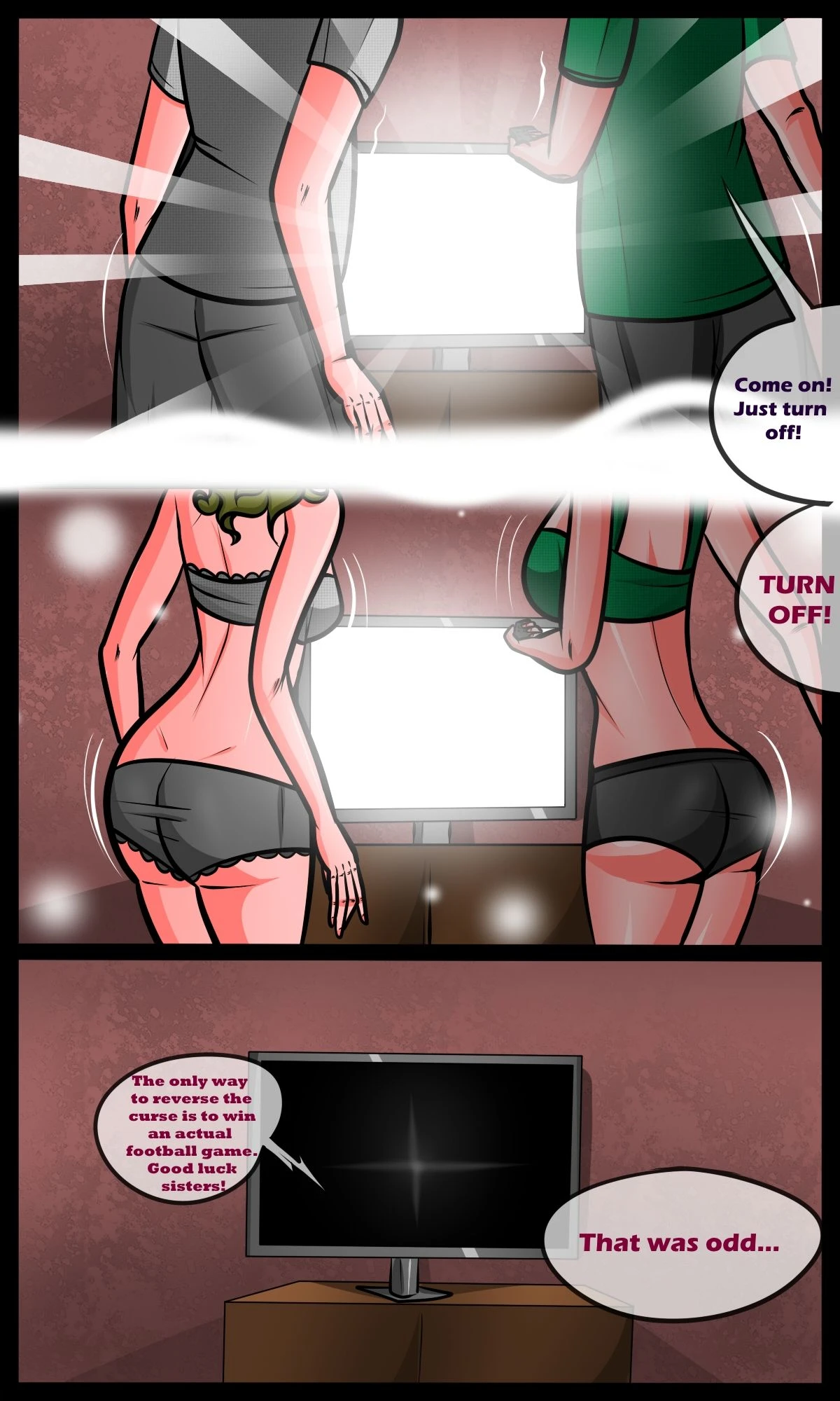 The Football Curse porn comic picture 4