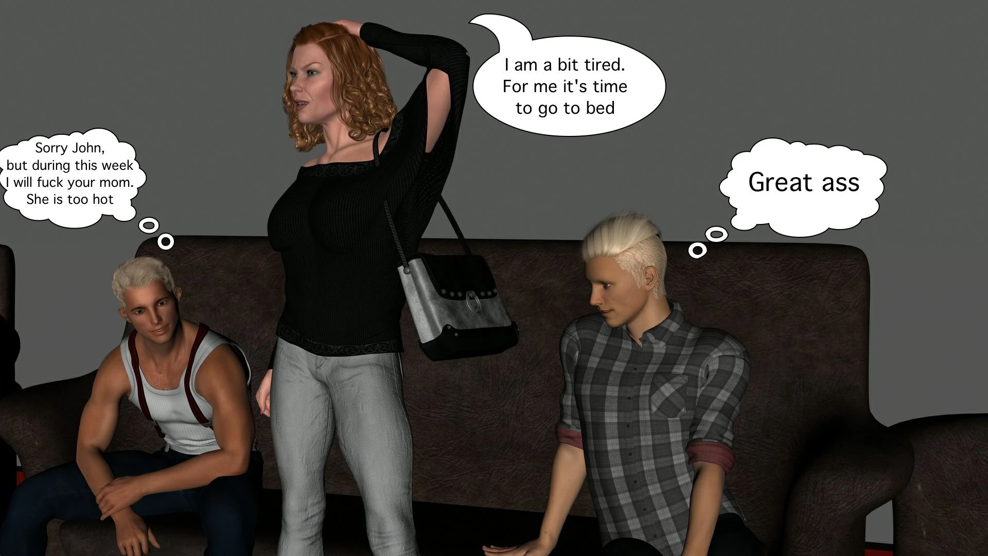 The frat house - day 1 porn comic picture 10