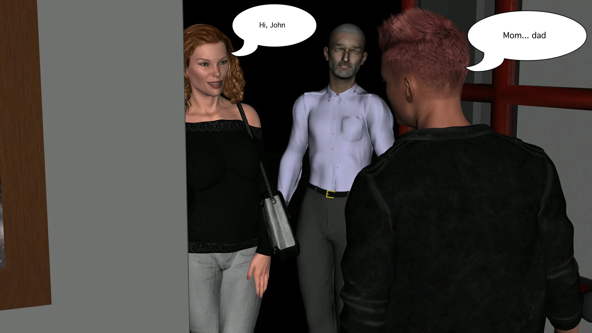 The frat house - day 1 porn comic picture 2