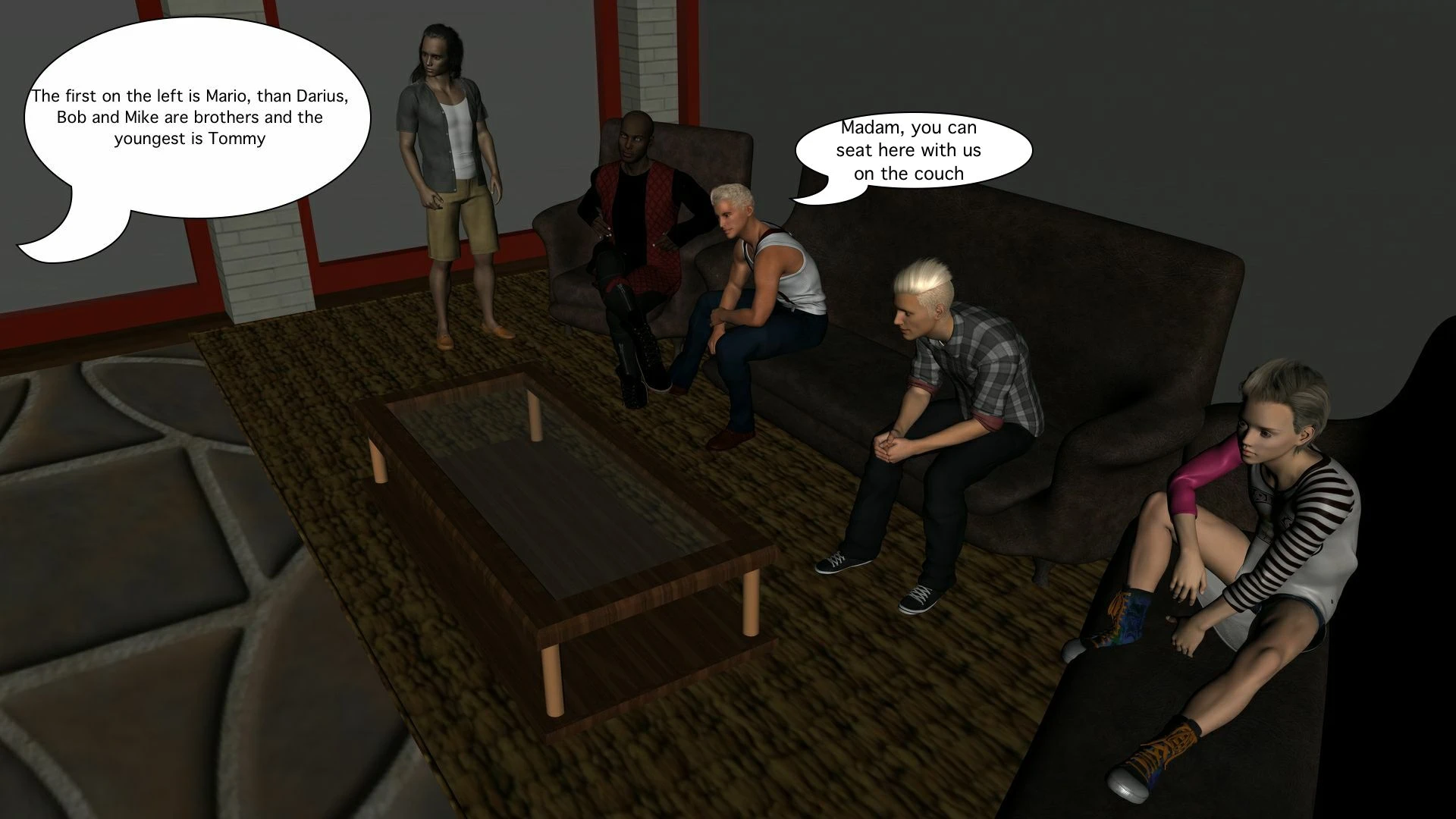 The frat house - day 1 porn comic picture 4