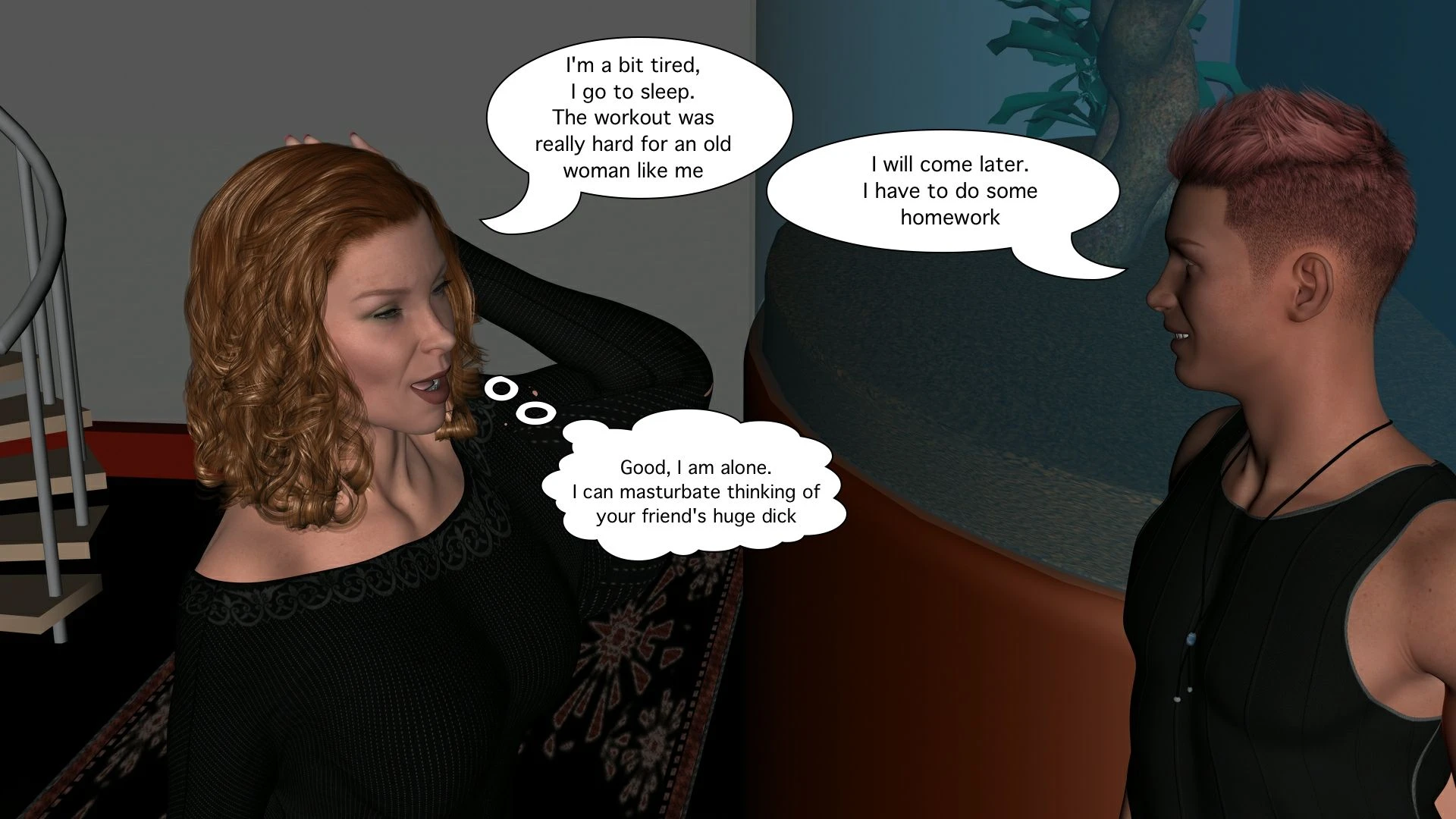 The frat house - day 1 porn comic picture 68