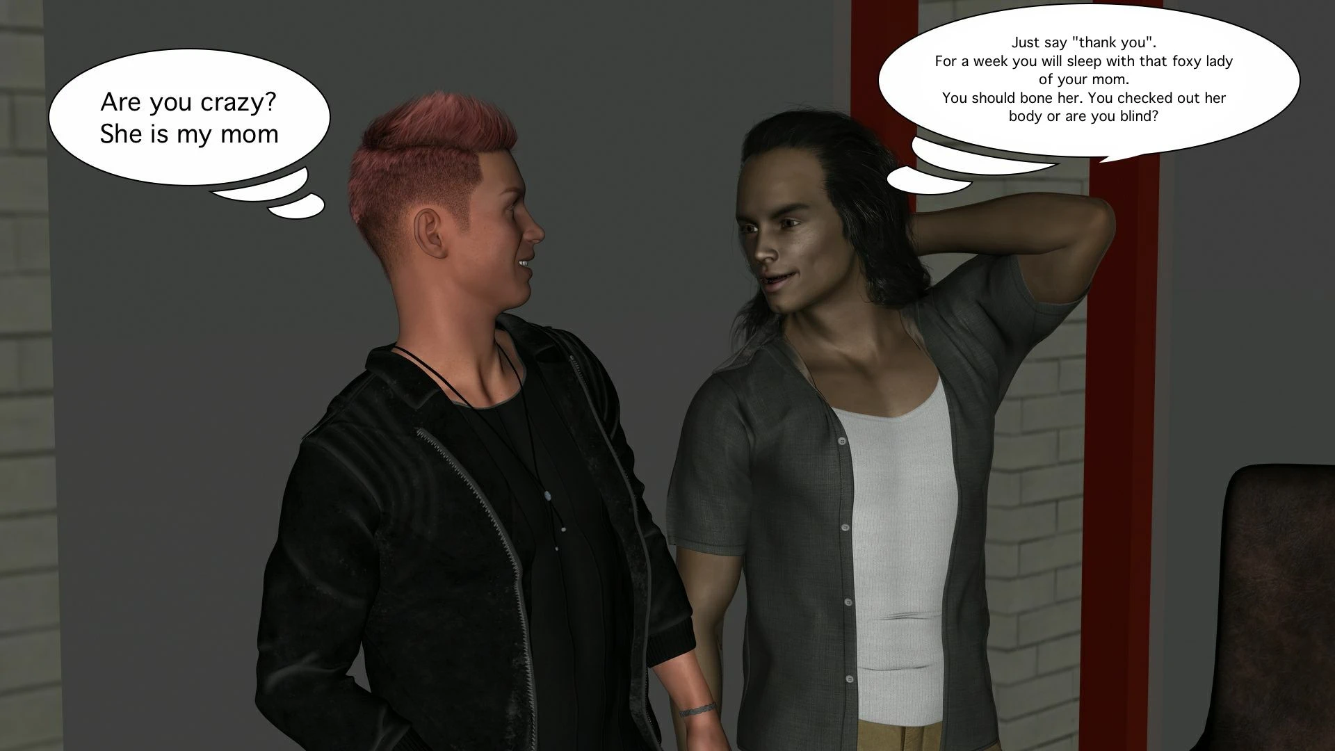 The frat house - day 1 porn comic picture 9