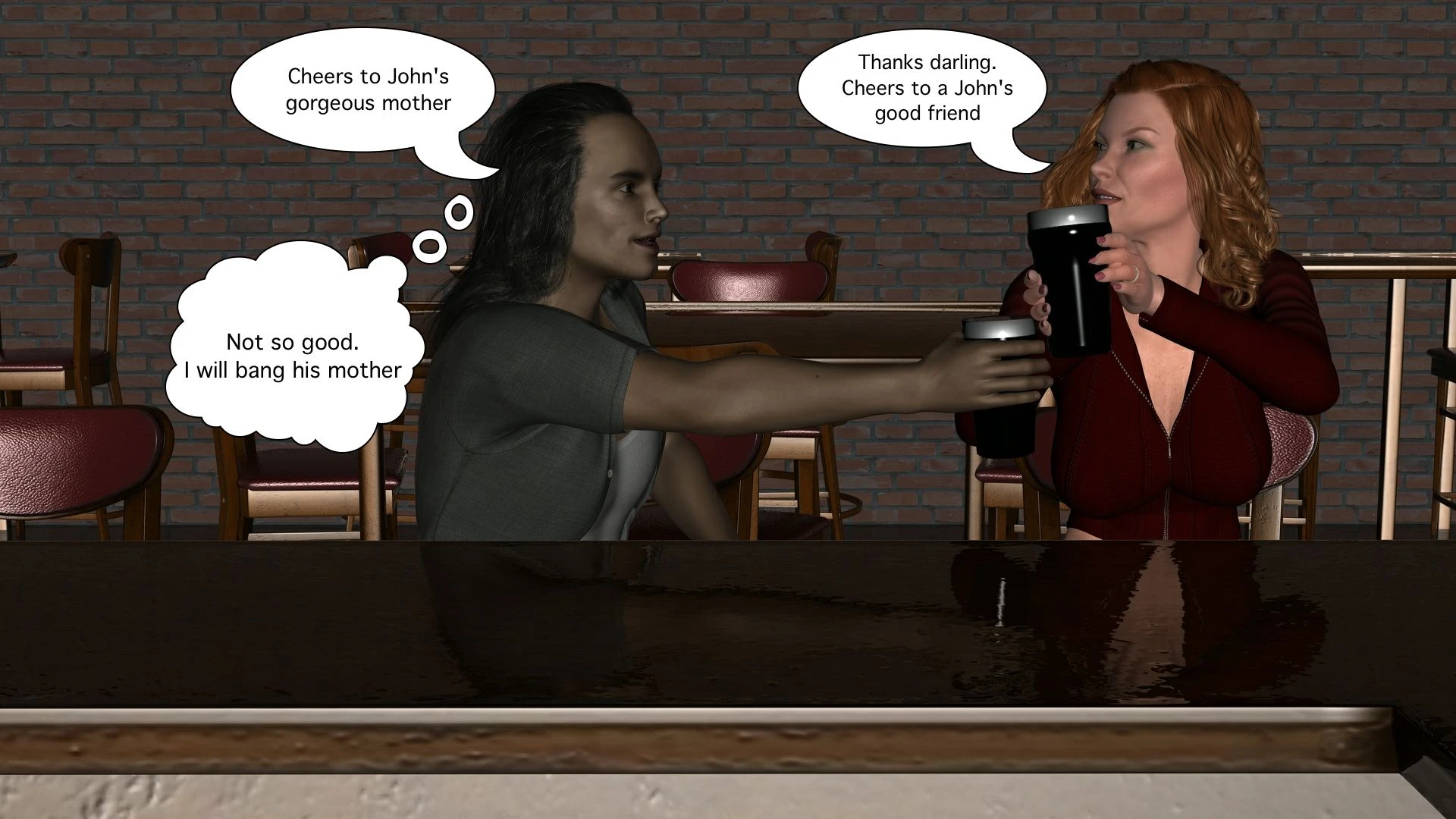 The frat house - day 2 porn comic picture 17