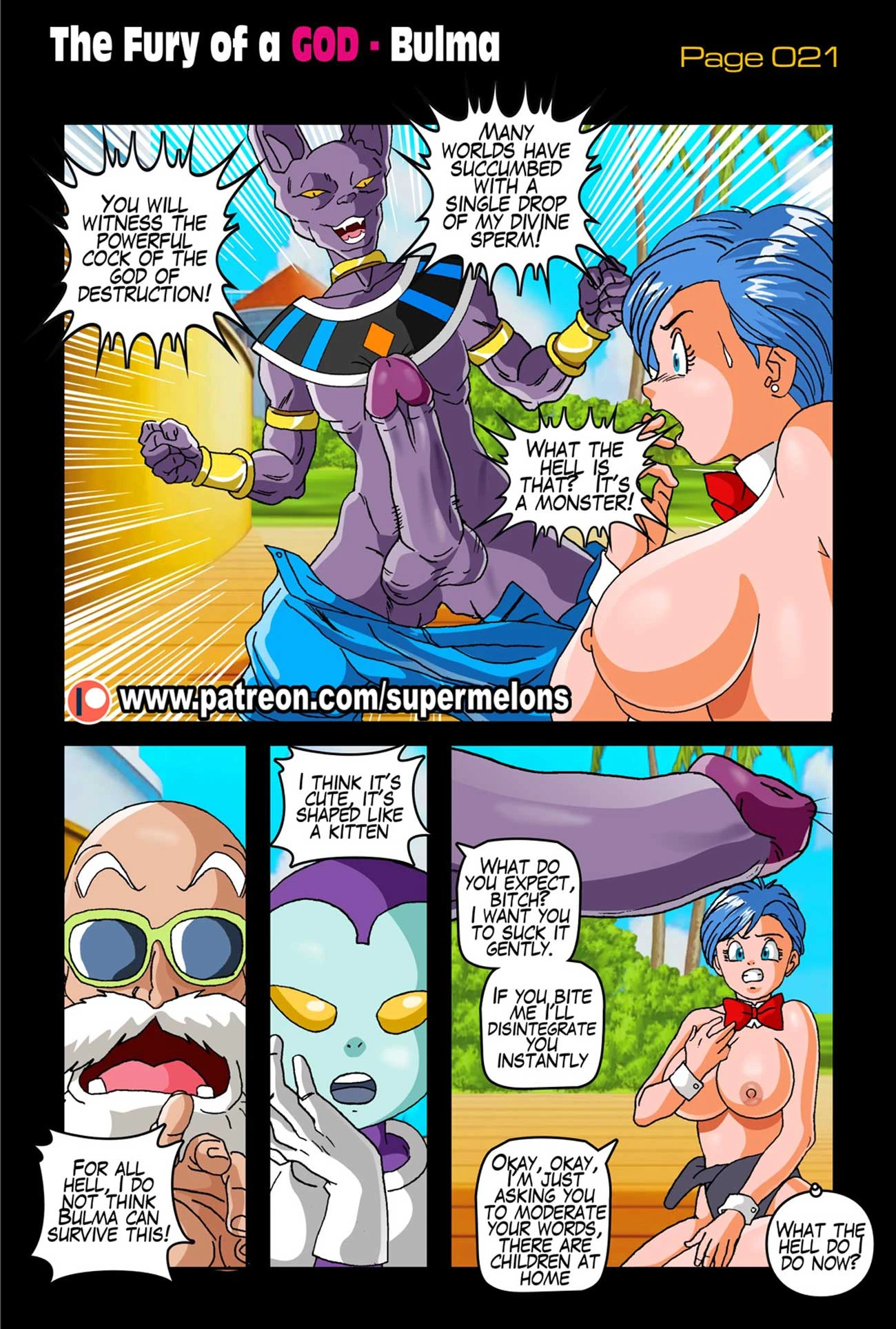 The Fury of a God porn comic picture 25