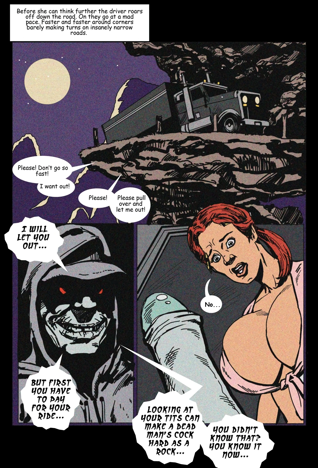The Ghost Trucker porn comic picture 2