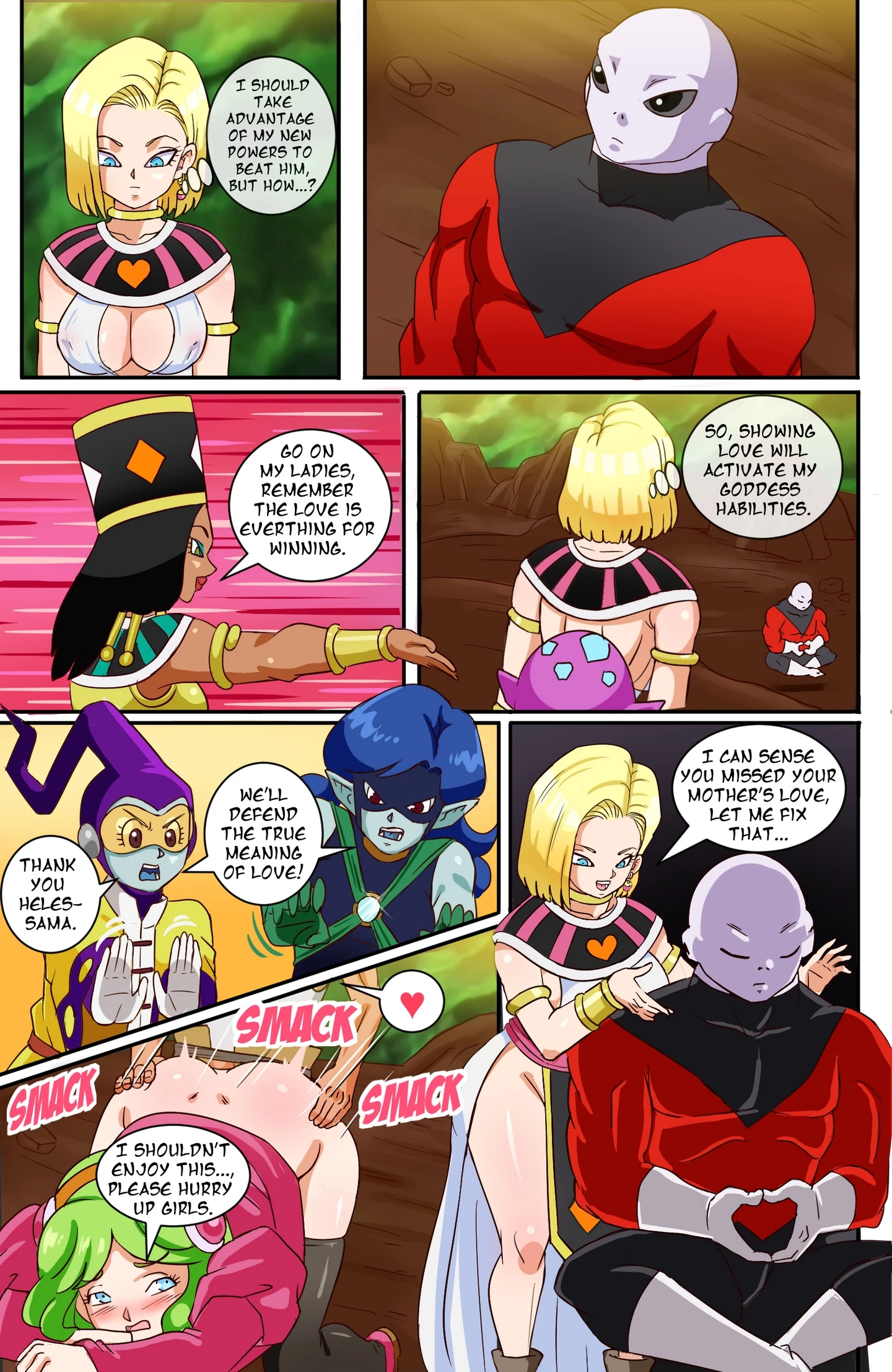 The Goddess of Universe 7 porn comic picture 14