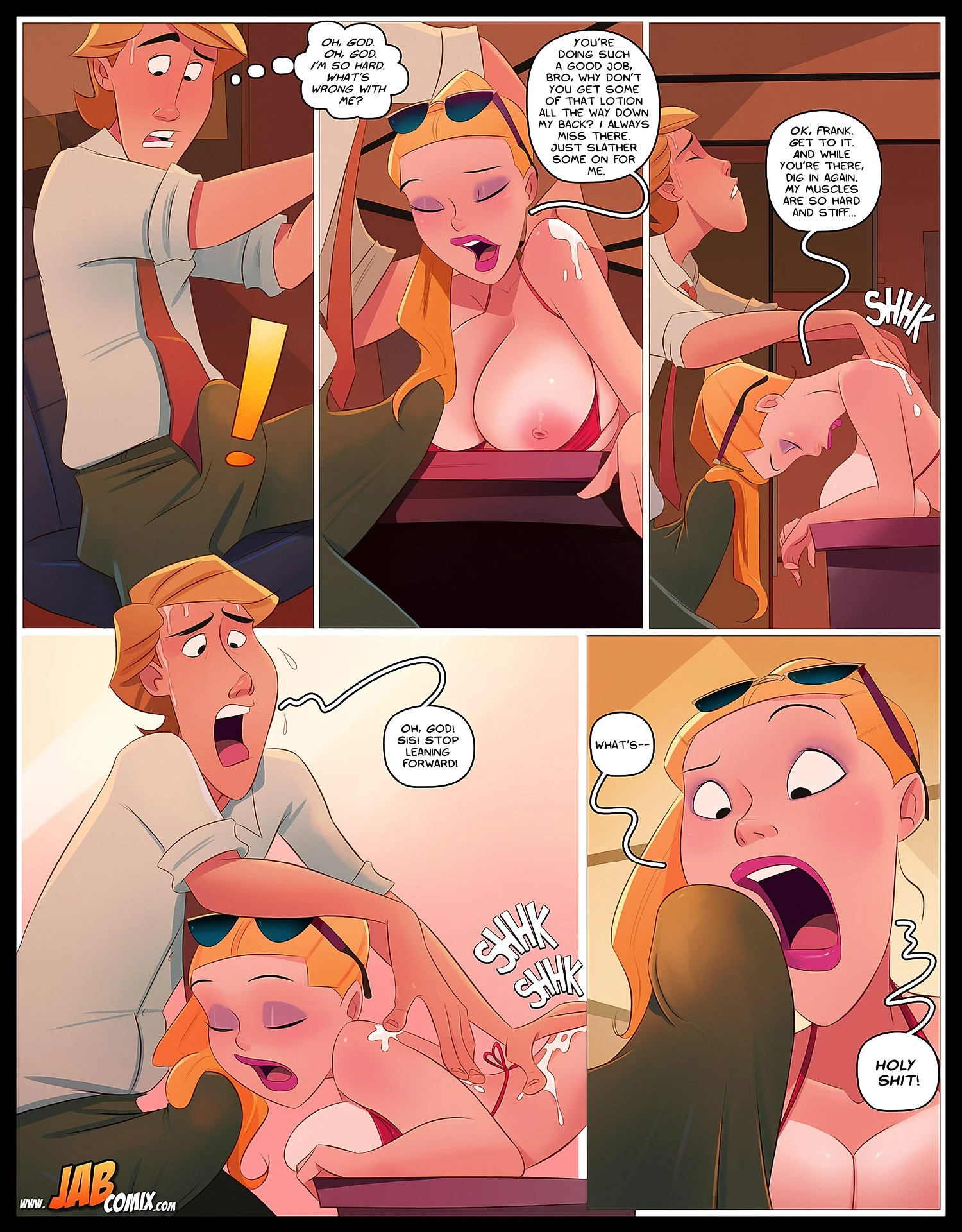 The Hardon Sibs porn comic picture 5