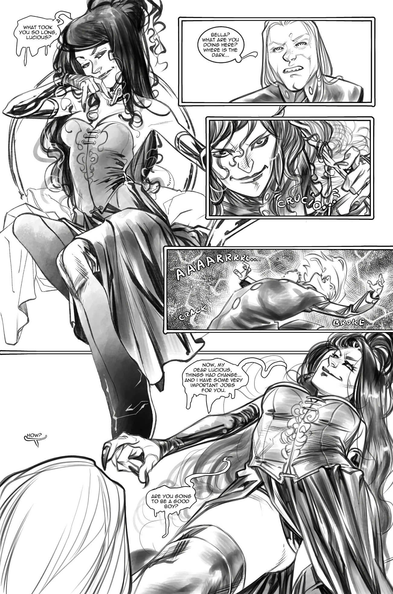 The Harry Potter Experiment 4: The Dark Mark porn comic picture 3