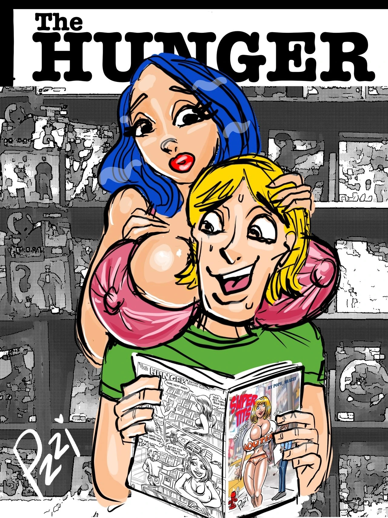 The Hunger porn comic picture 1