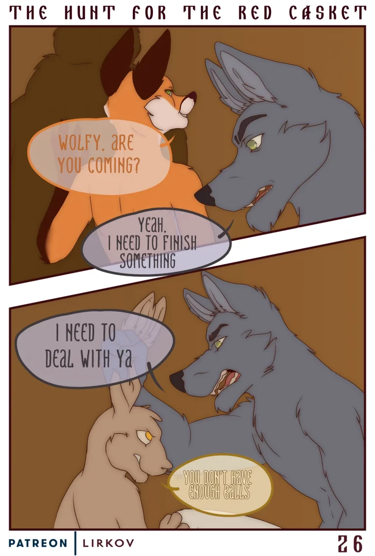 The Hunt For The Red Casket porn comic picture 27