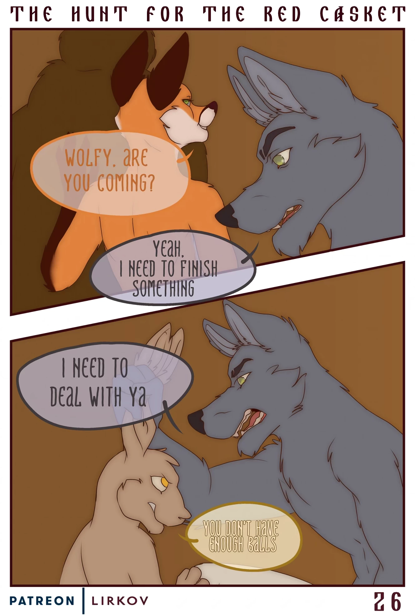 The Hunt For The Red Casket porn comic picture 27