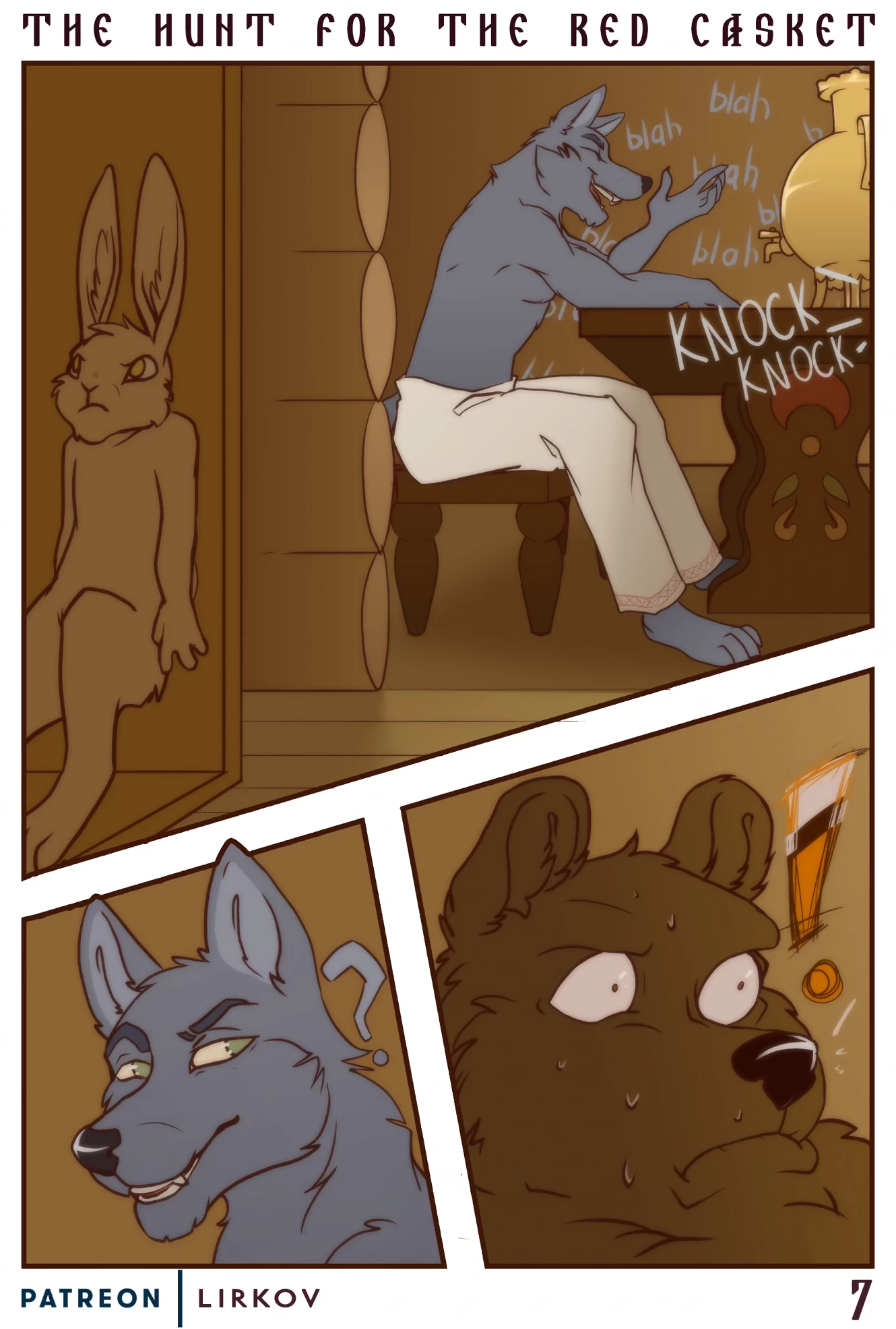 The Hunt For The Red Casket porn comic picture 8