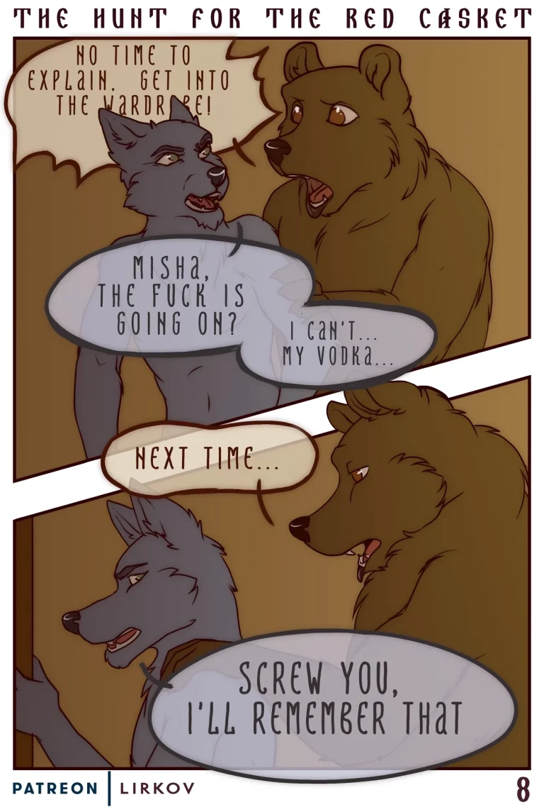 The Hunt For The Red Casket porn comic picture 9