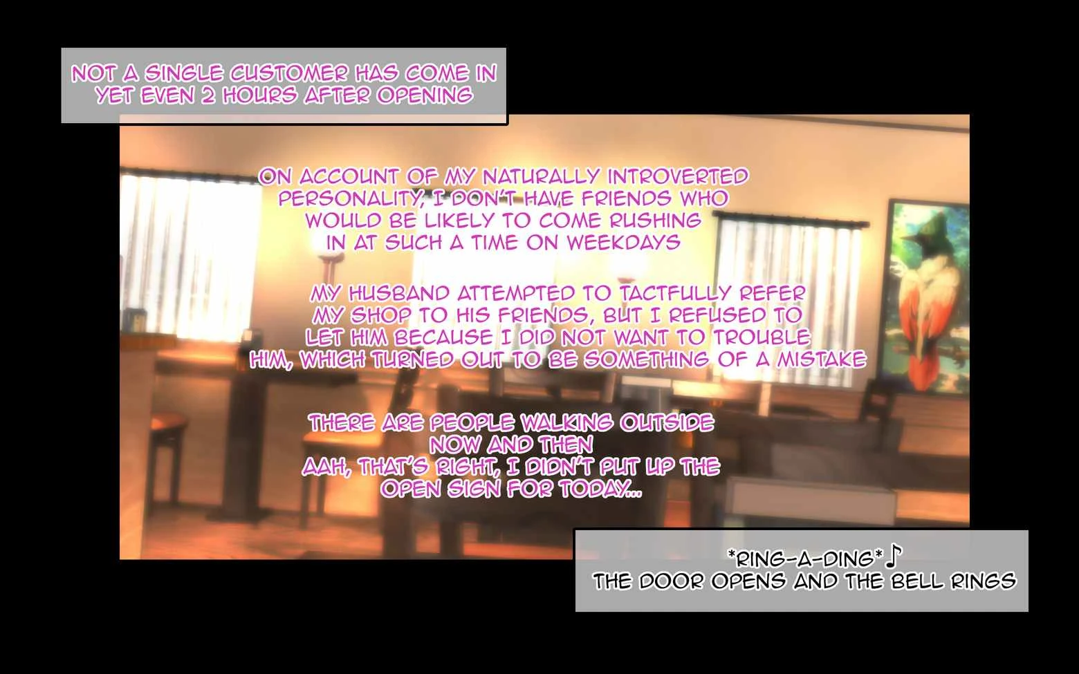 The Hypnotic Old Man and The Impregnated Married Shopkeeper porn comic picture 6