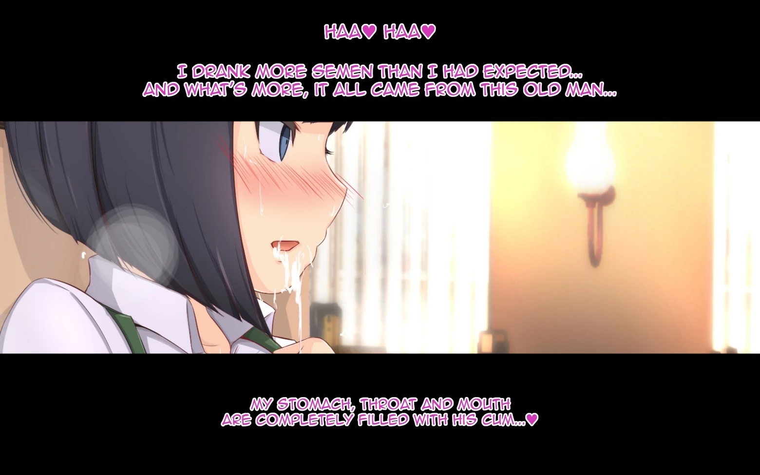 The Hypnotic Old Man and The Impregnated Married Shopkeeper porn comic picture 63