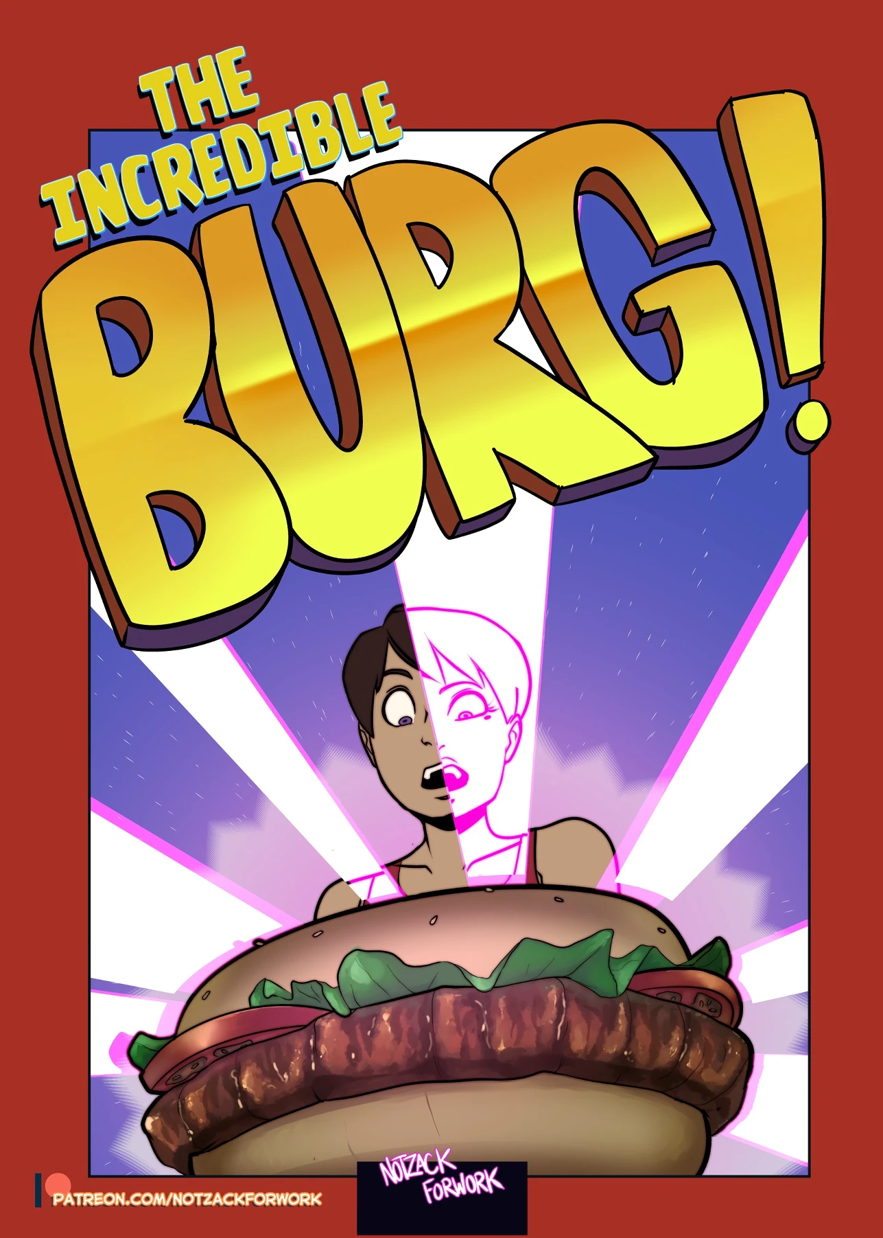 The Incredible Burg! porn comic picture 1