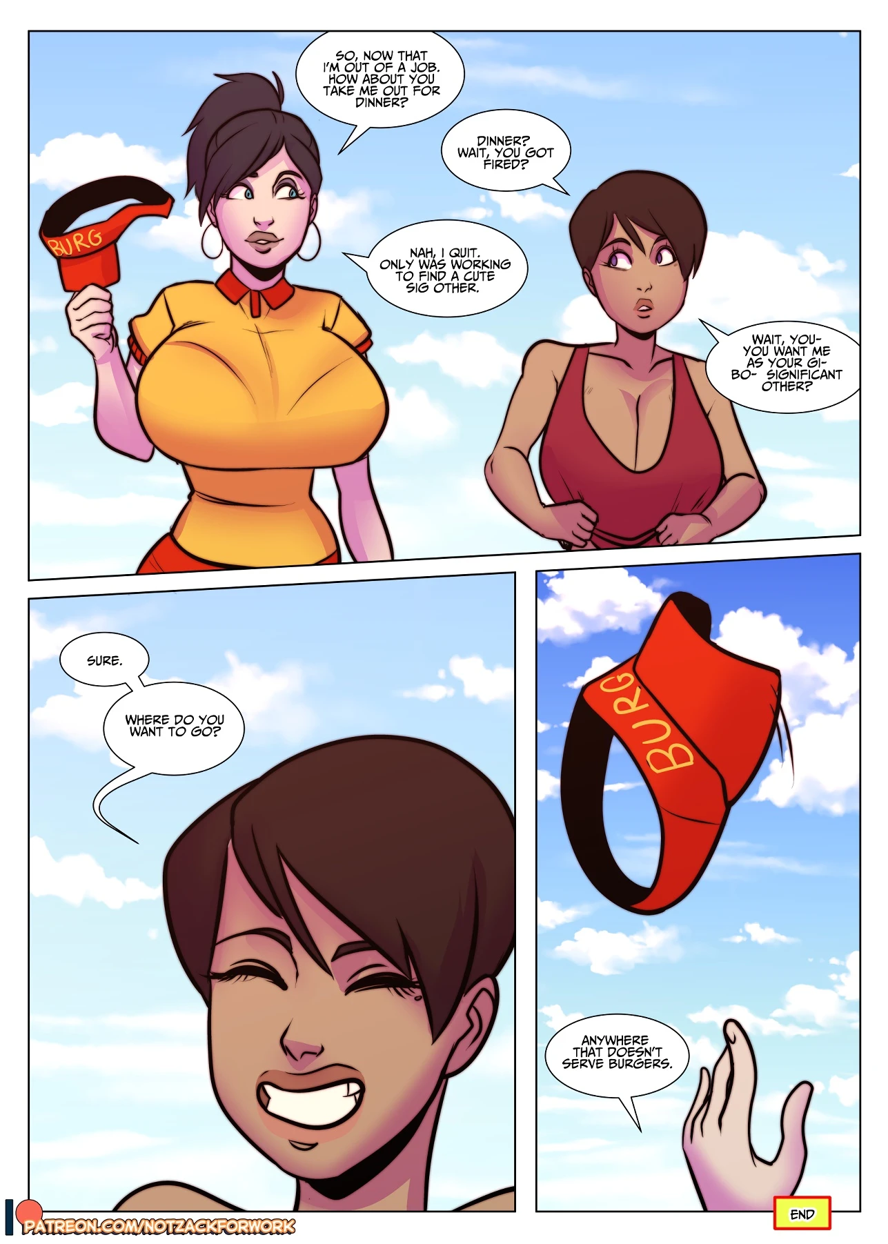 The Incredible Burg! porn comic picture 21