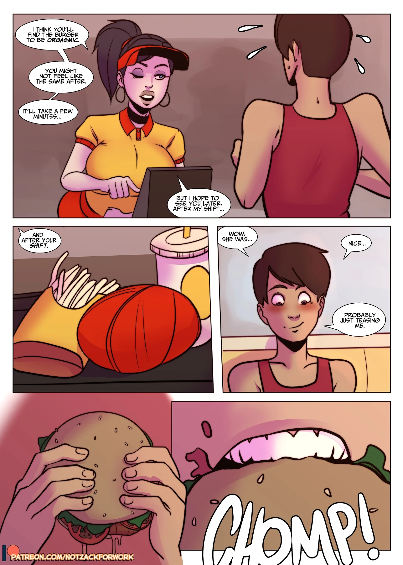 The Incredible Burg! porn comic picture 4