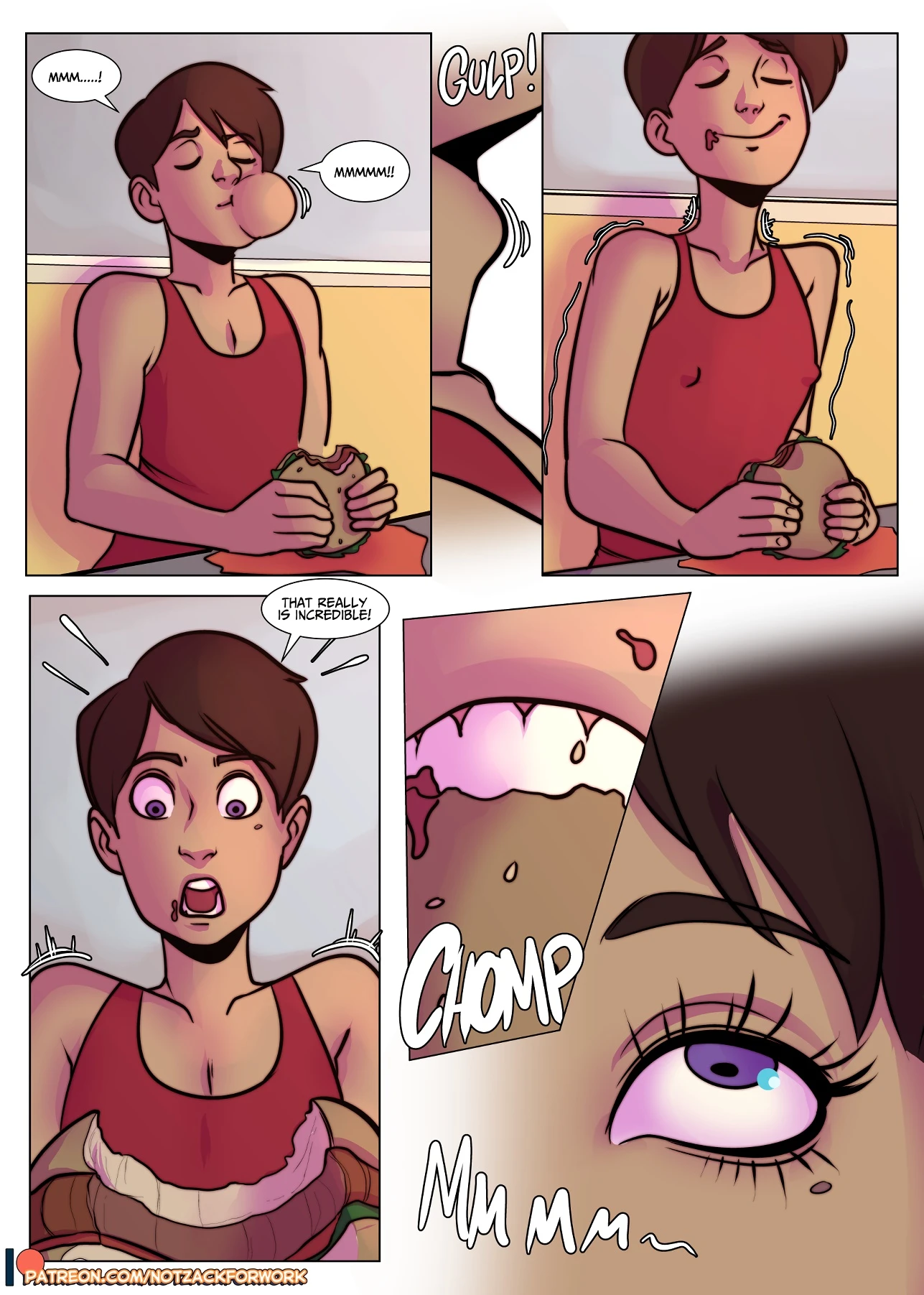 The Incredible Burg! porn comic picture 5