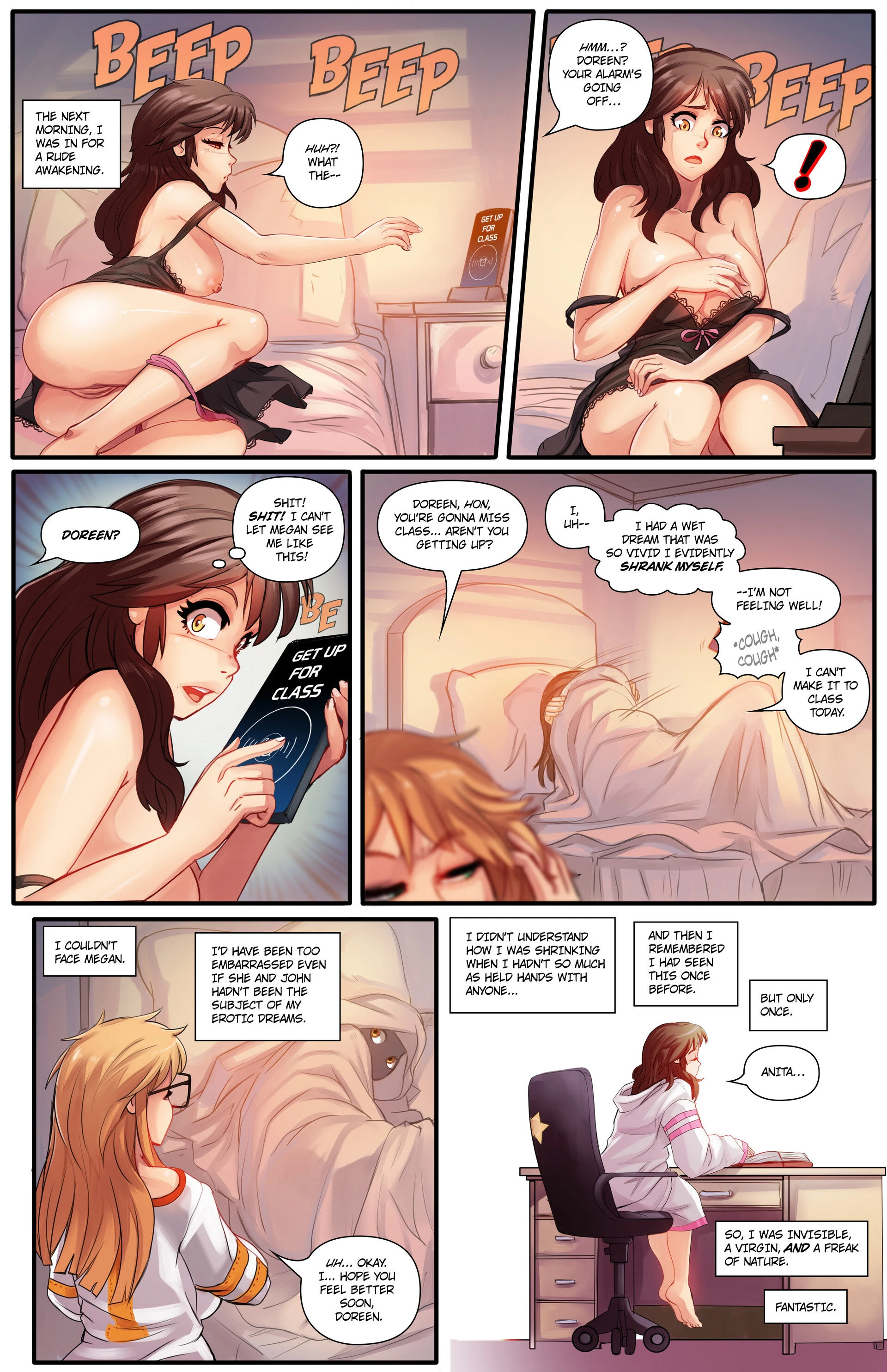 The Invisible Girl porn comic picture 13