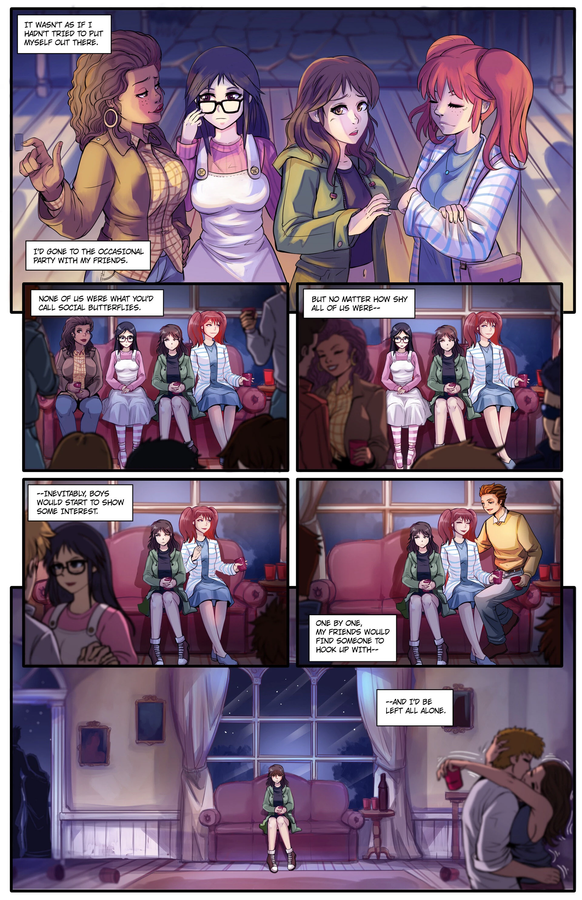 The Invisible Girl porn comic picture 4
