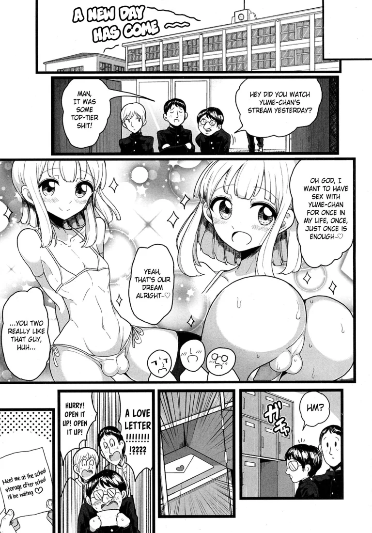The Lame and Quiet Four Eyes in Class is a Perverted Trap!? porn comic picture 3