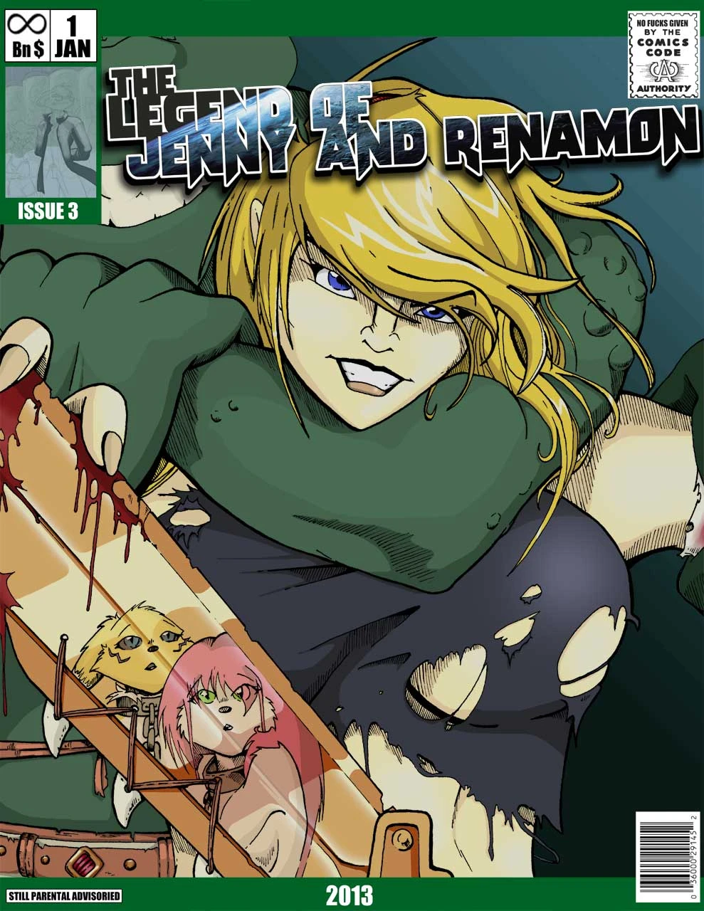 The Legend Of Jenny And Renamon 3 porn comic picture 1