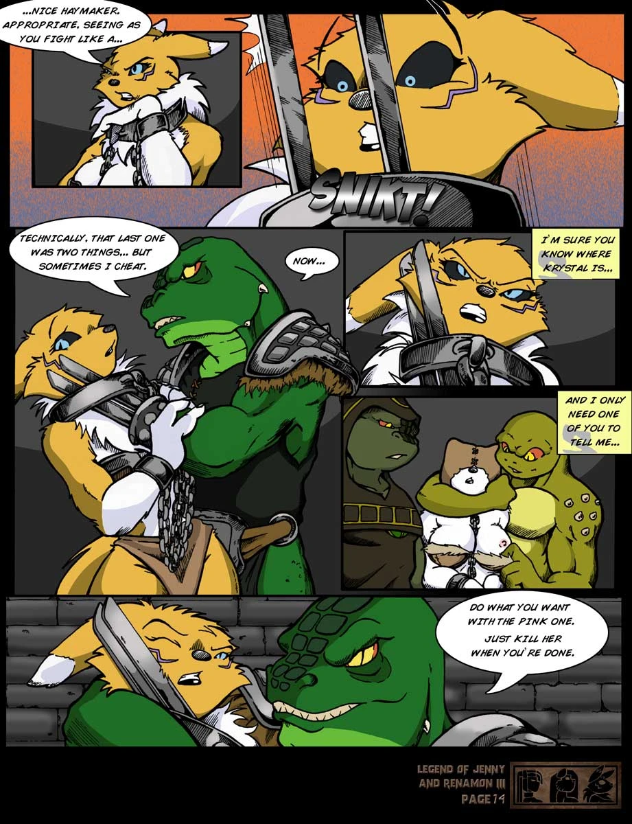 The Legend Of Jenny And Renamon 3 porn comic picture 15