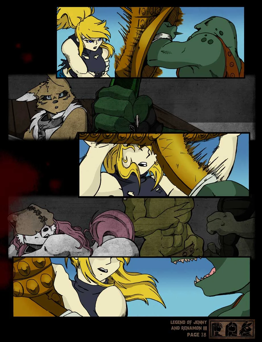 The Legend Of Jenny And Renamon 3 porn comic picture 19