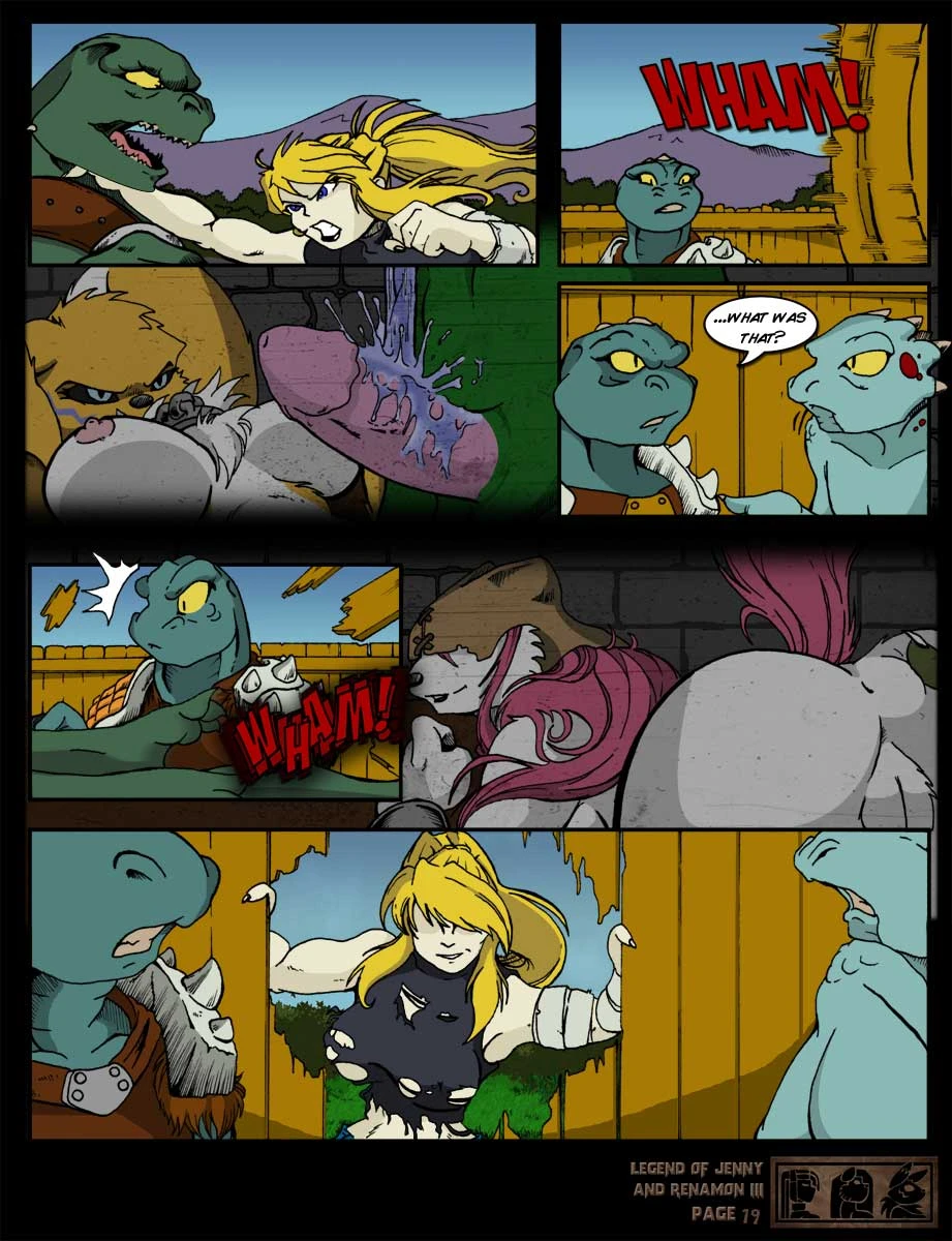 The Legend Of Jenny And Renamon 3 porn comic picture 20