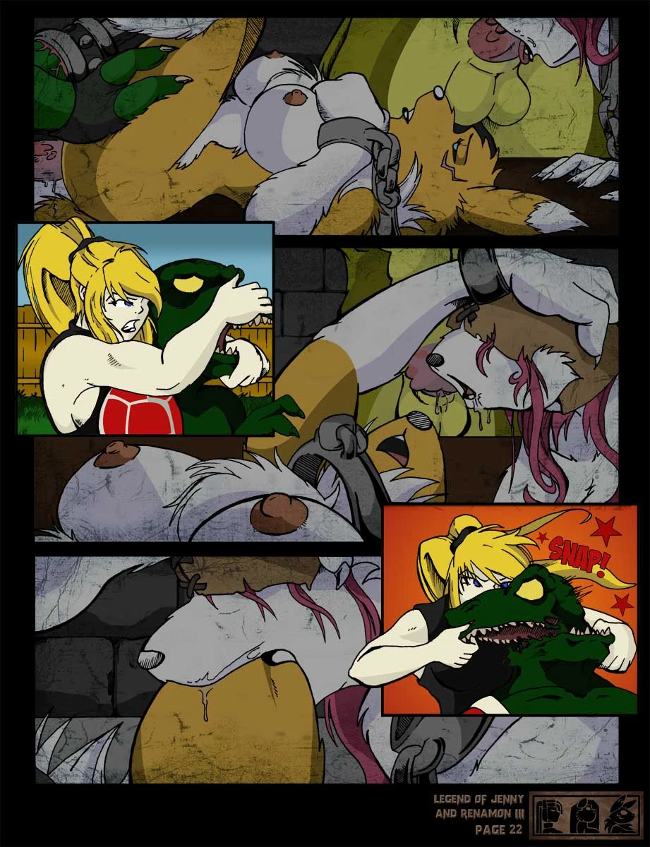 The Legend Of Jenny And Renamon 3 porn comic picture 23