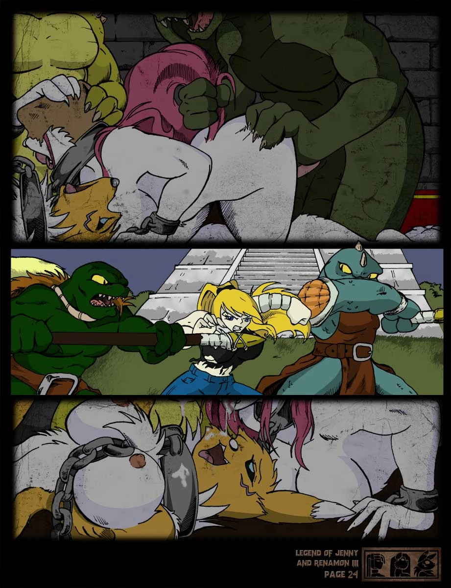 The Legend Of Jenny And Renamon 3 porn comic picture 25