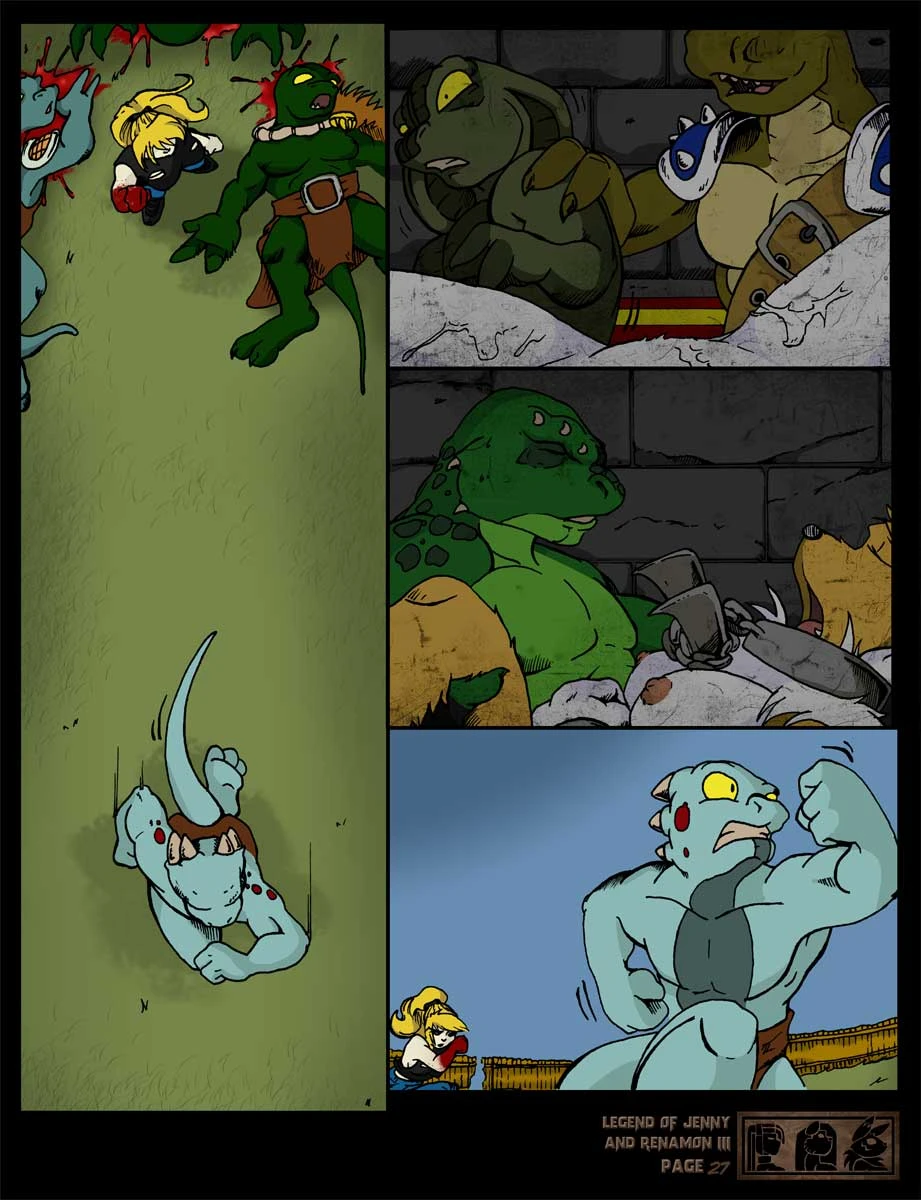 The Legend Of Jenny And Renamon 3 porn comic picture 28