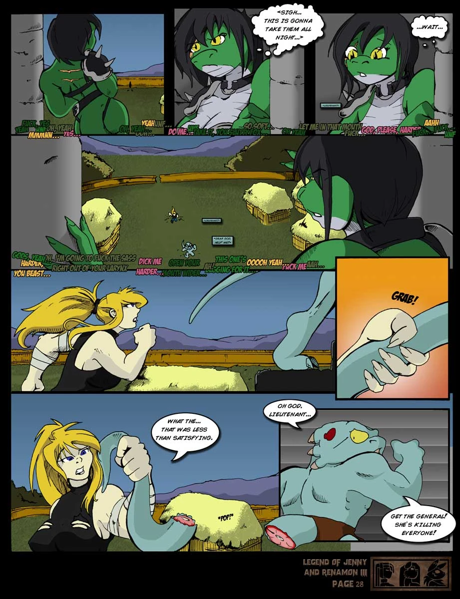 The Legend Of Jenny And Renamon 3 porn comic picture 29