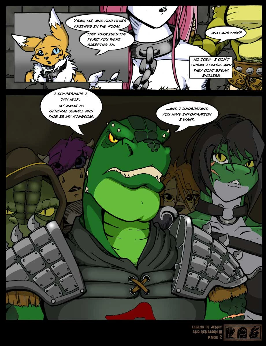 The Legend Of Jenny And Renamon 3 porn comic picture 3