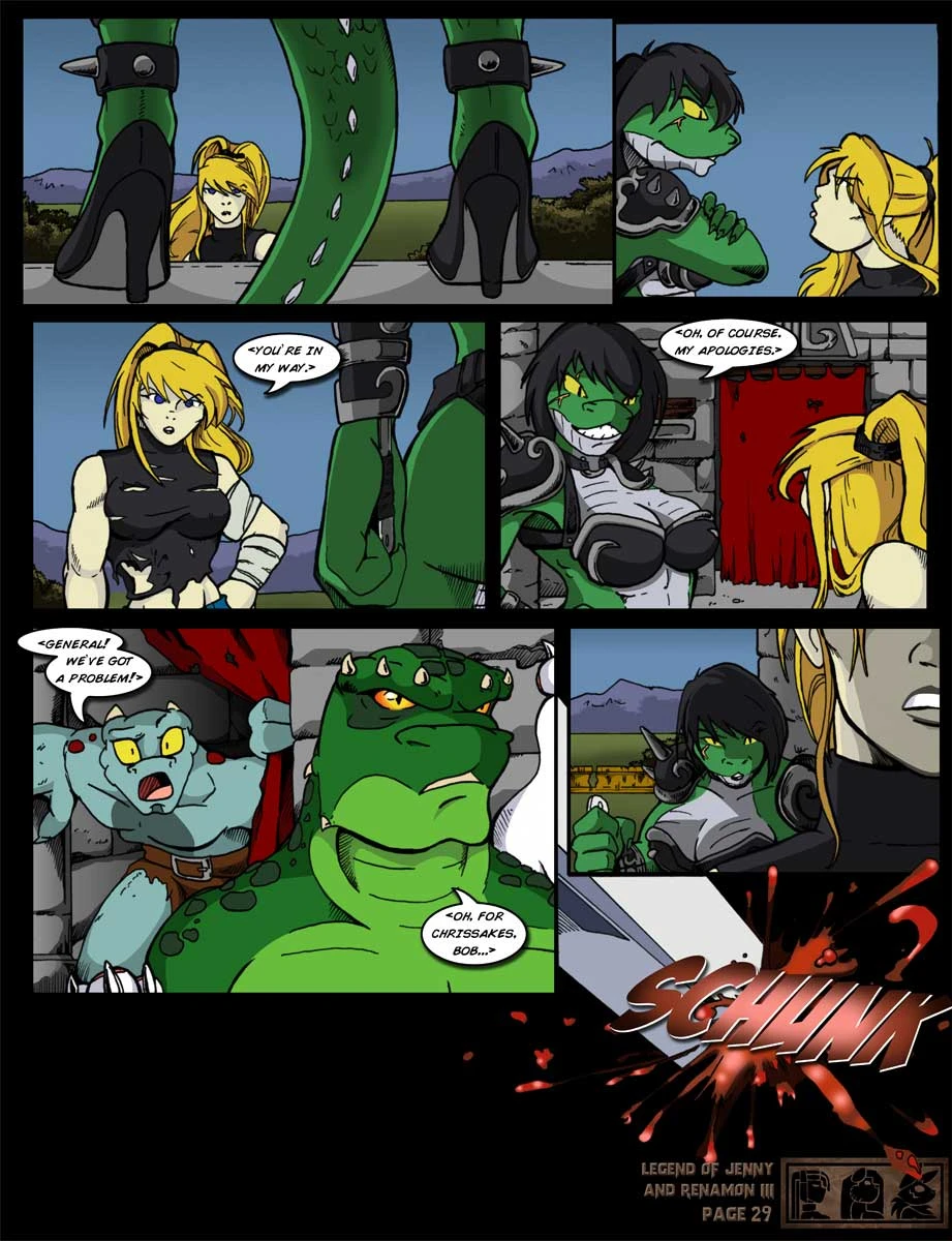 The Legend Of Jenny And Renamon 3 porn comic picture 30