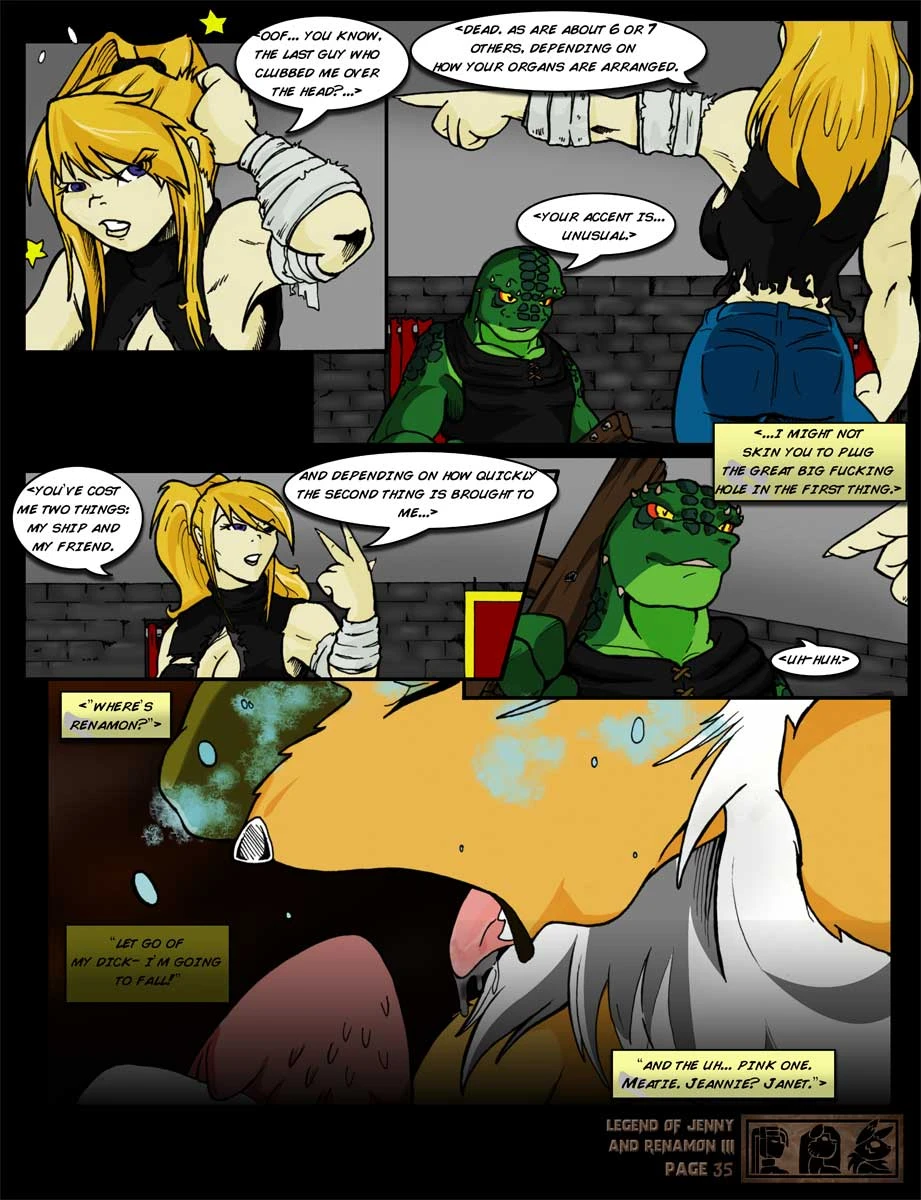 The Legend Of Jenny And Renamon 3 porn comic picture 36